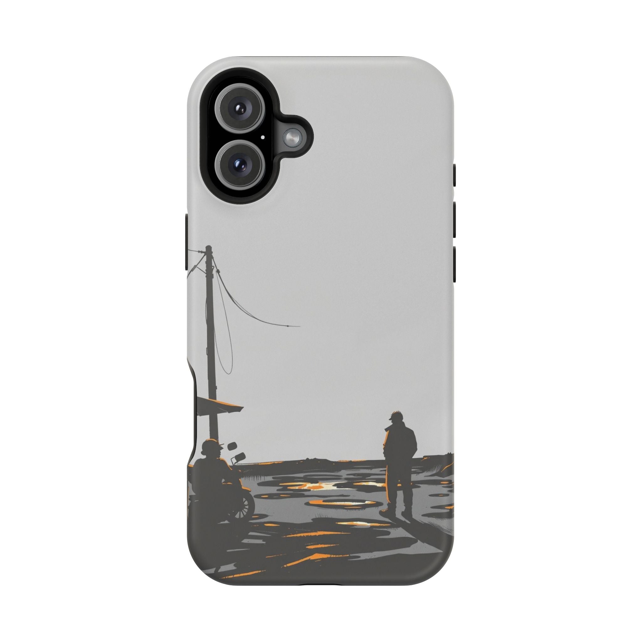 iPhone Weekend Mode On Hand-Drawn Sketch Slim Everyday Designer Case · iPhone Ca