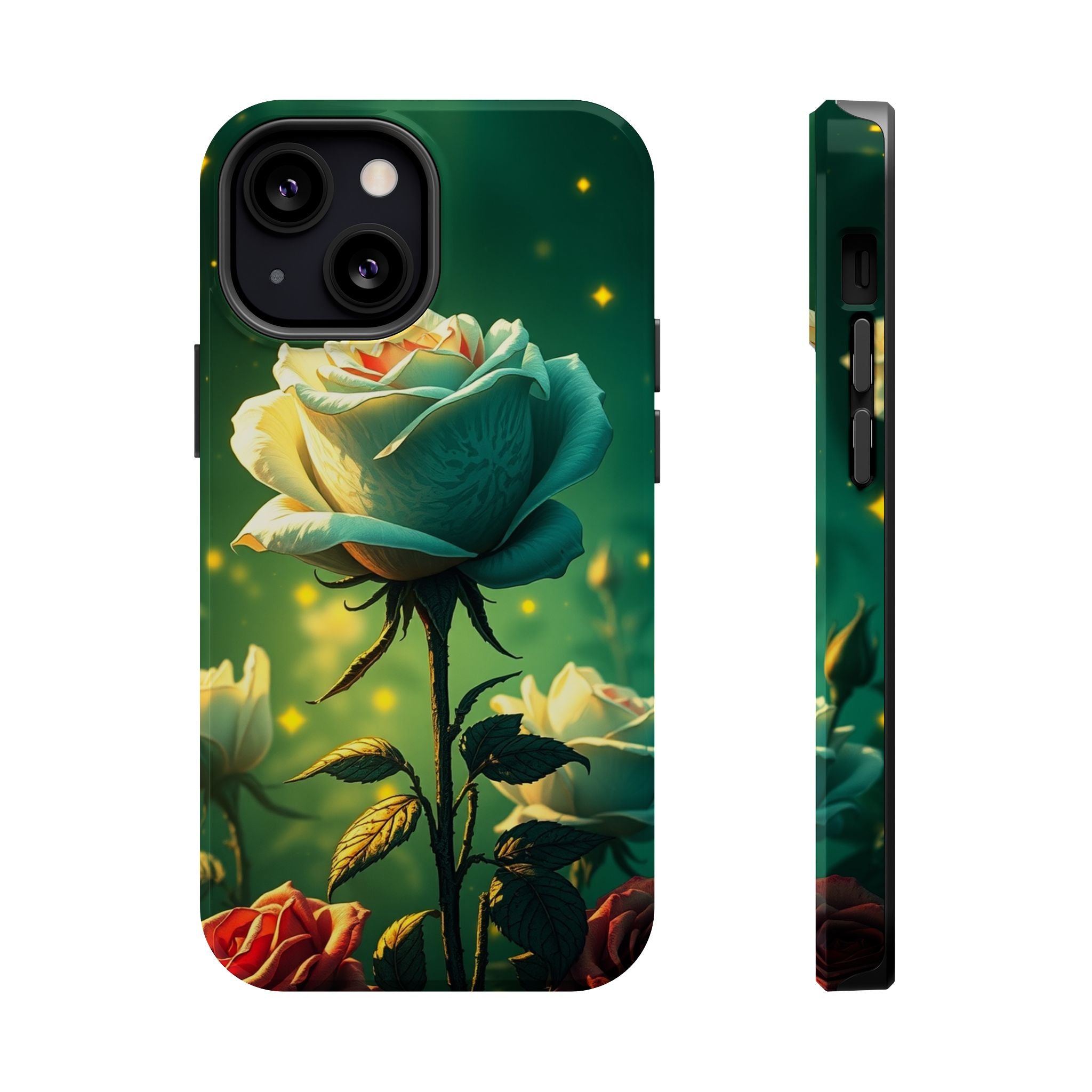 iPhone Earthy Rose Garden Design Bold Modern Everyday Snap Case · iPhone Case