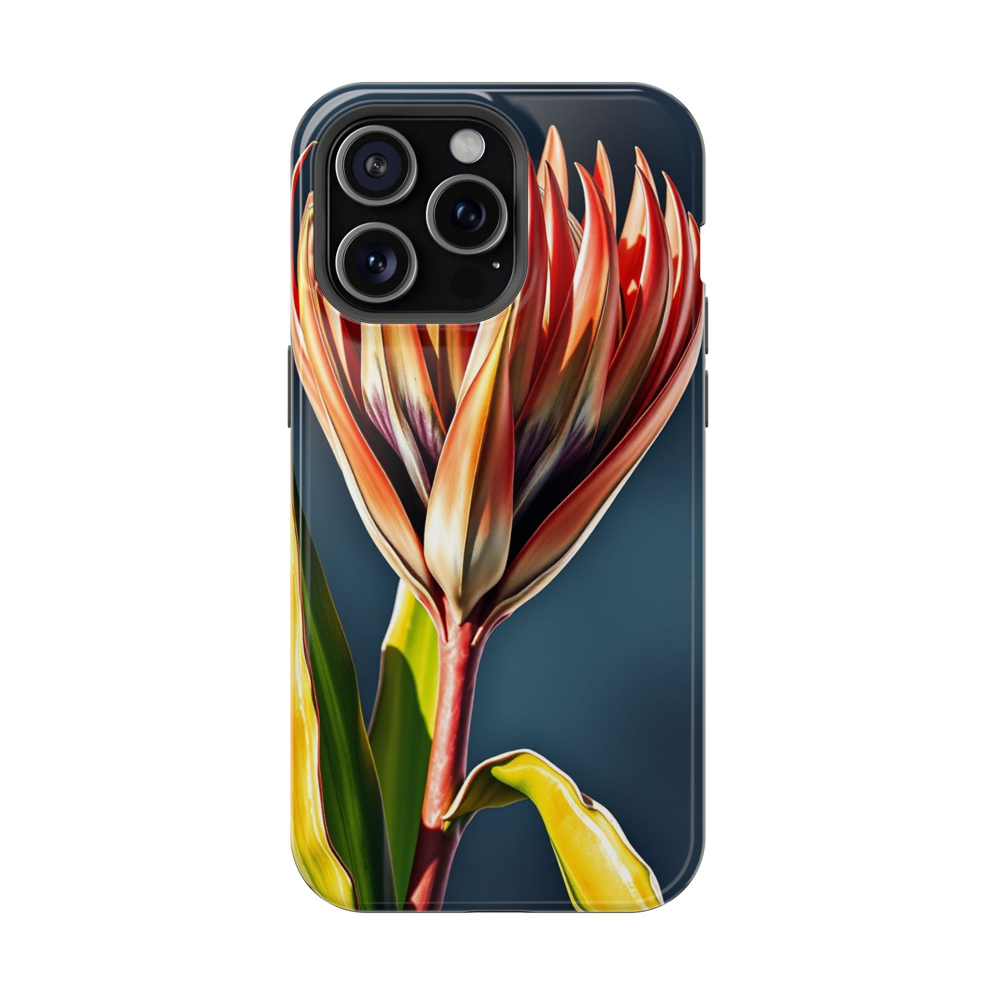 iPhone Protea Bold Vibrant Watercolor Slim Snap Case Ga · iPhone Case