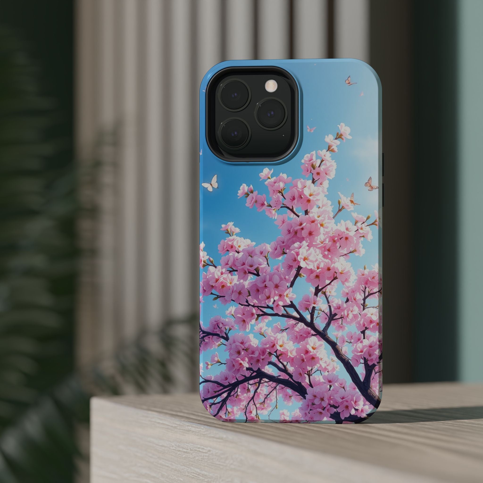 iPhone Cherry Blossom Floral Slim Everyday Designer Case · iPhone Case