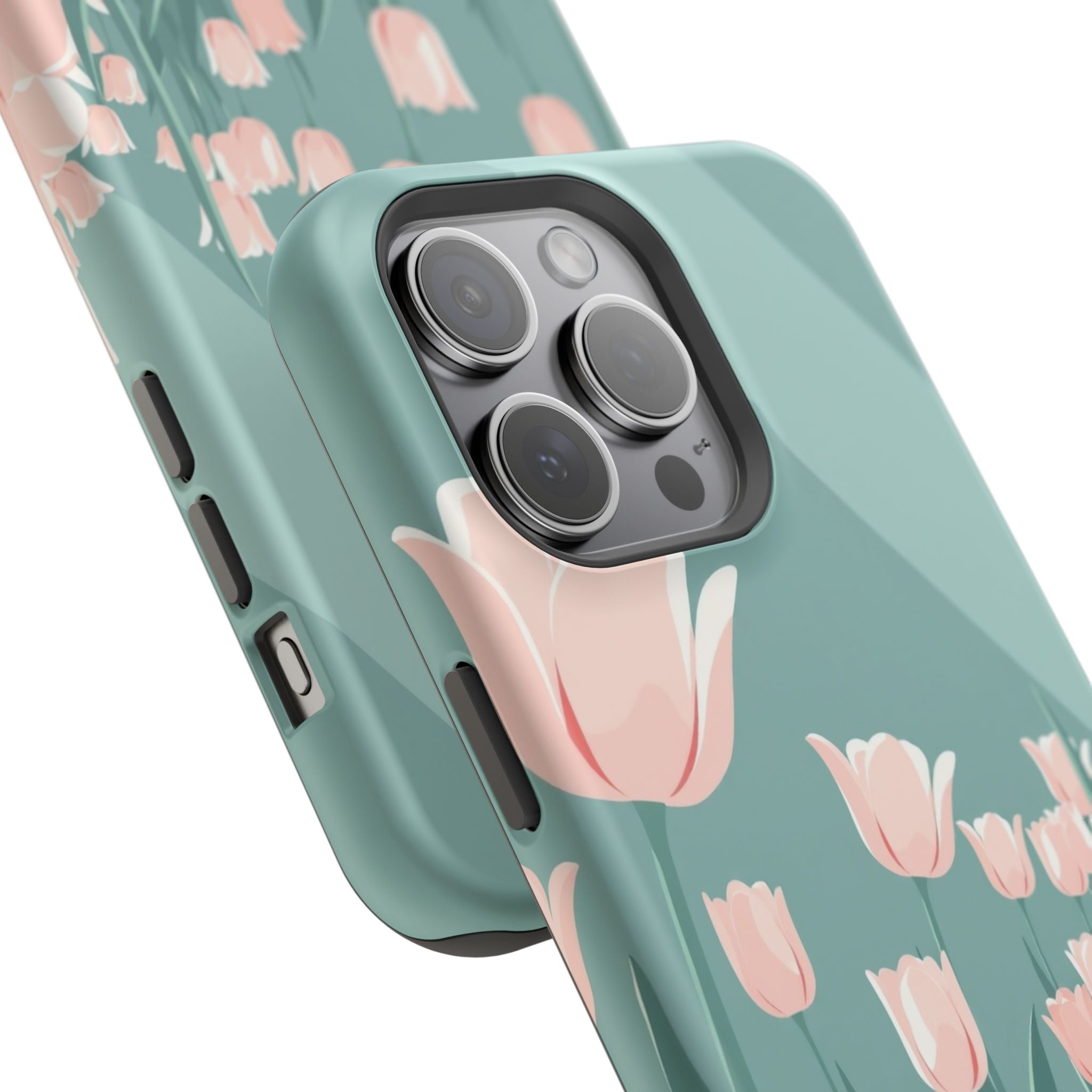 iPhone Tulip Row Enchanted Art Slim Everyday Designer Case · iPhone Case