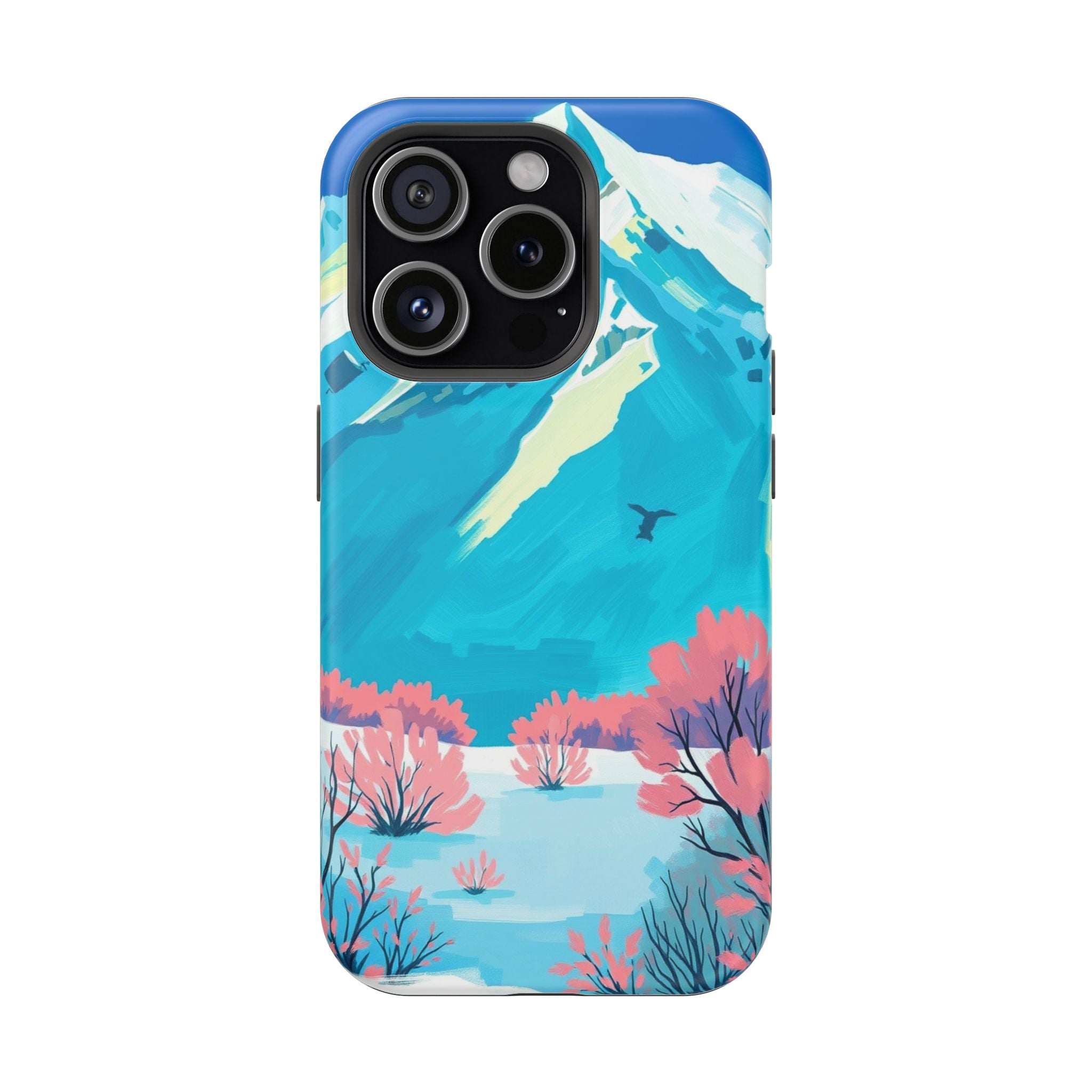 iPhone Snow Field Electric Art Slim Everyday Designer Case · iPhone Case