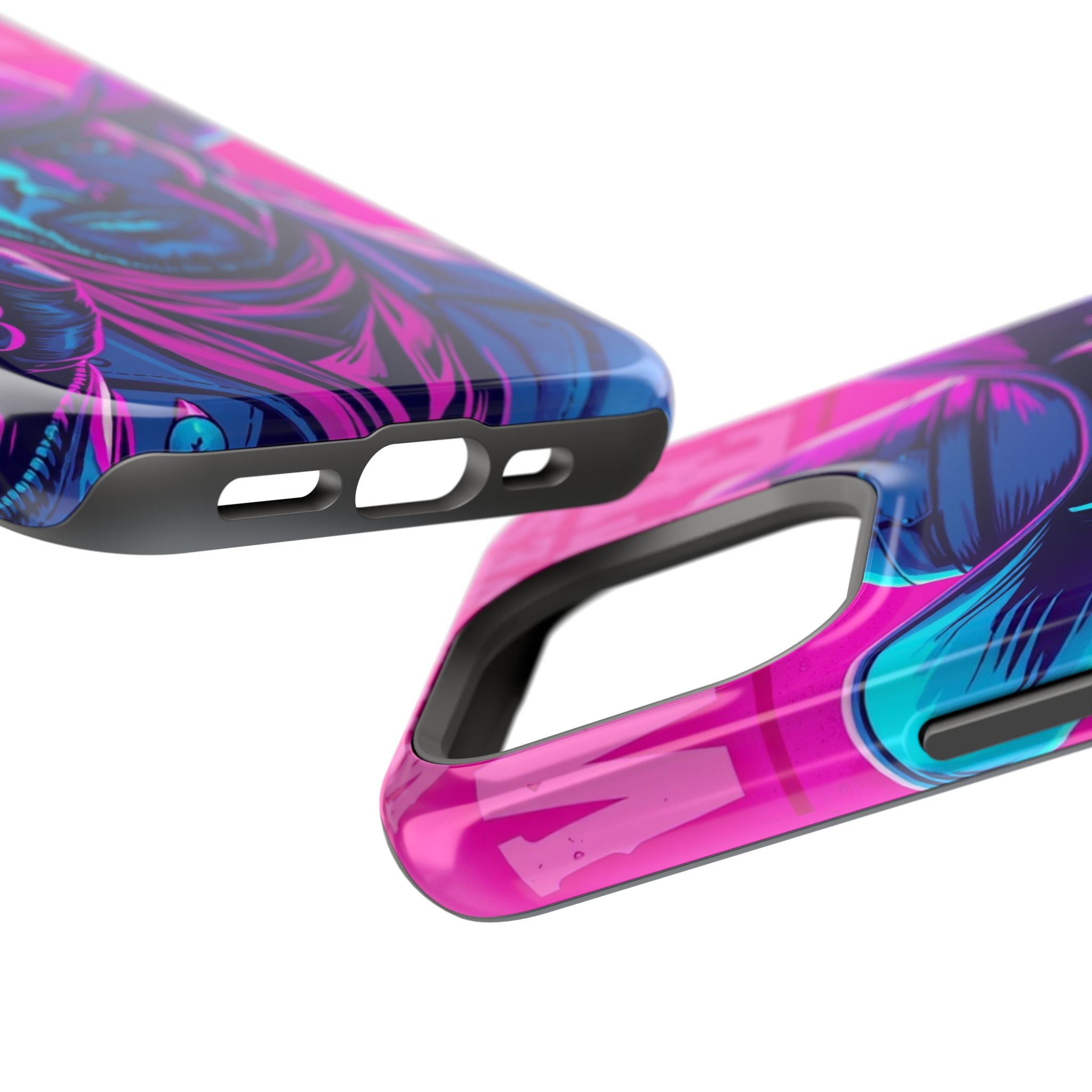 iPhone Wild West Wanted Neon Cyberpunk Slim Everyday Designer Case · iPhone Case