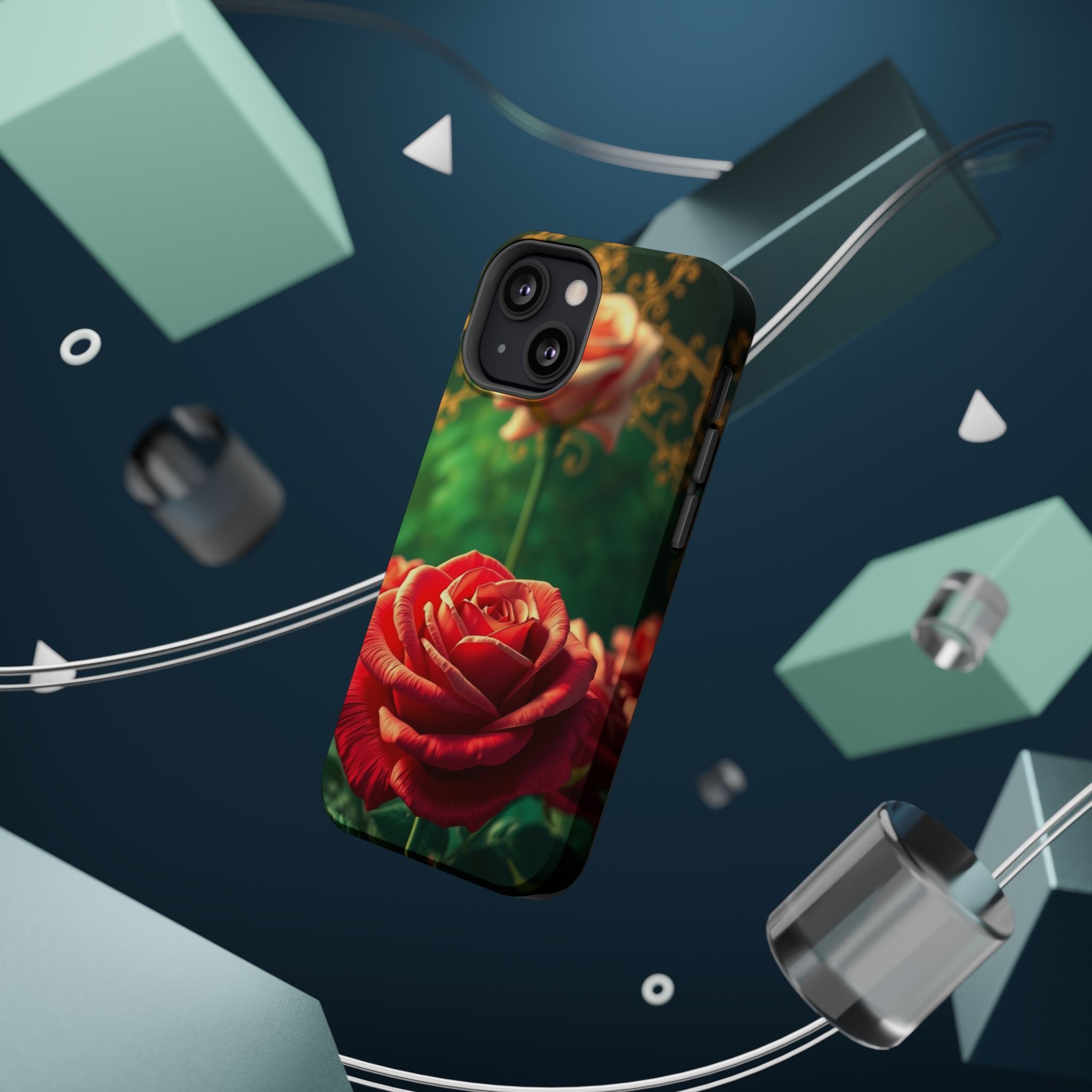 iPhone Rose Garden Enchanted Art Bold Modern Everyday Snap Case · iPhone Case