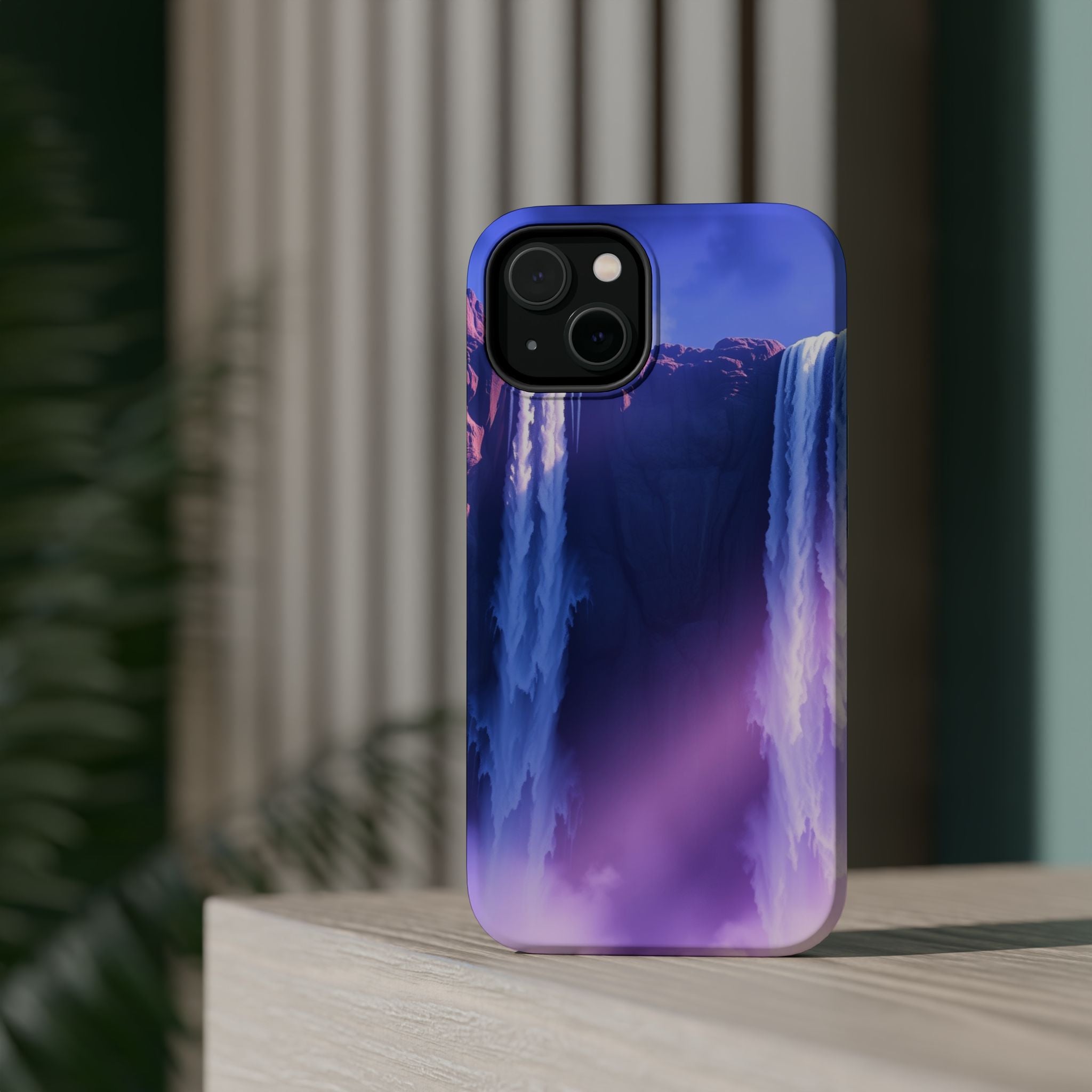 iPhone Waterfall Mist Bold Art Slim Everyday Designer Case · iPhone Case