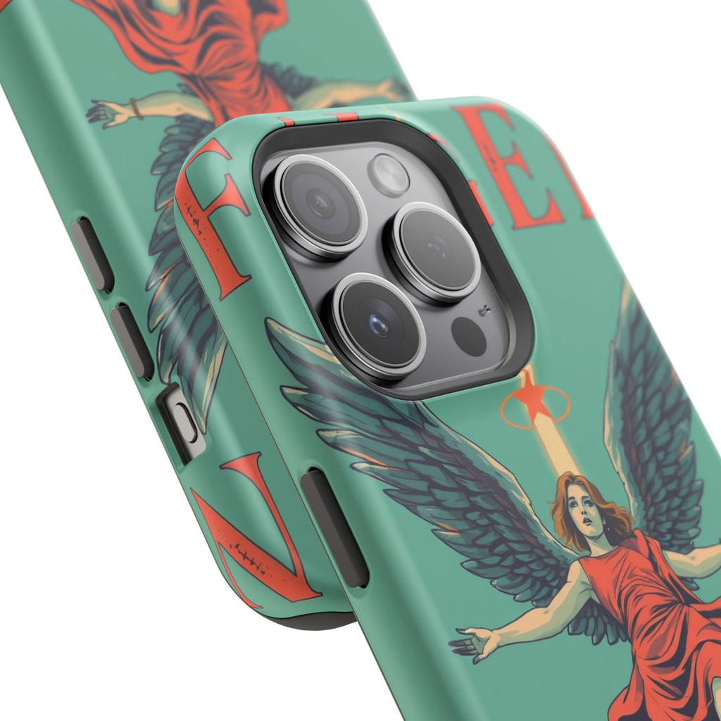 iPhone Radiant Fallen Angel Design Bold Modern Everyday Snap Case · iPhone Case