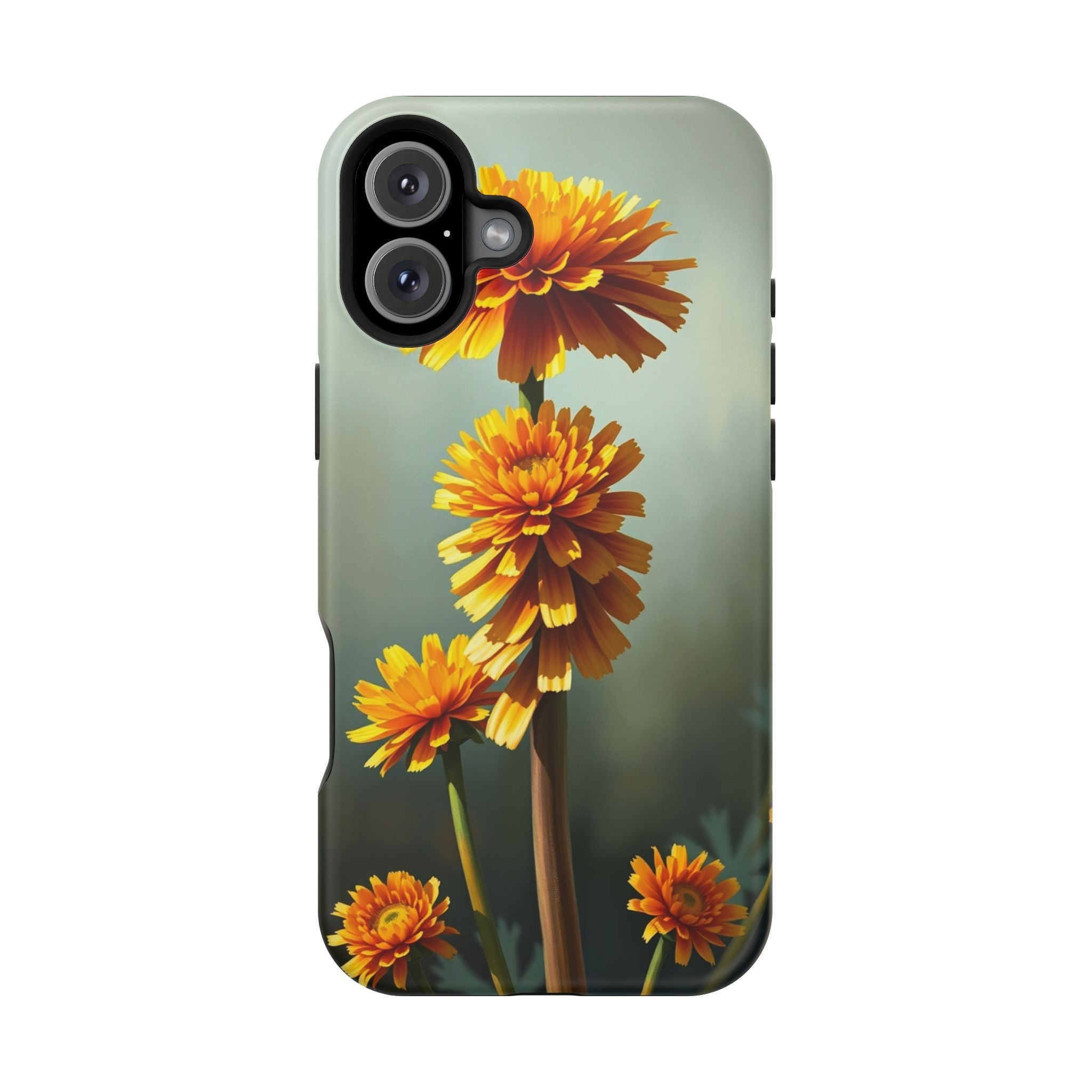iPhone Ranunculus Stack Electric Art Slim Everyday Designer Case · iPhone Case