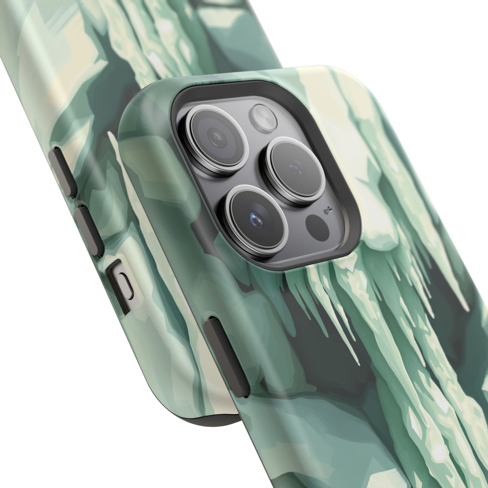 iPhone Earthy Icicle Formation Design Slim Everyday Designer Case · iPhone Case