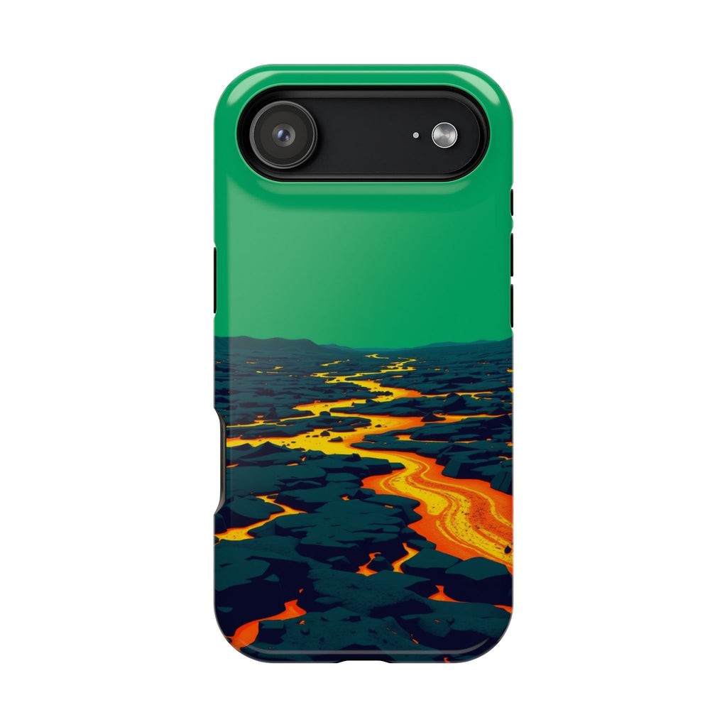 iPhone Lava Field Dreamy Design Slim Everyday Designer Case · iPhone Case