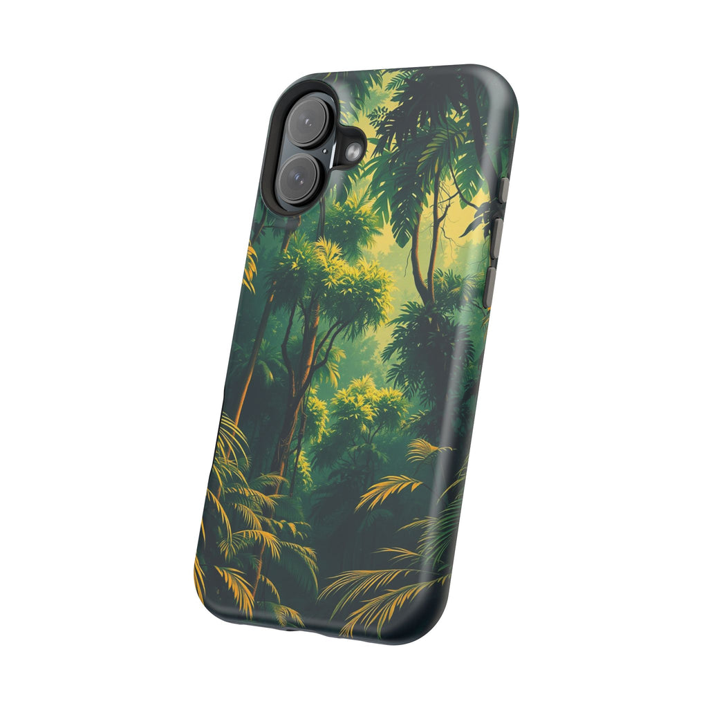 iPhone Rainforest Canopy Vintage Retro Poster Slim iPhone Everyday · iPhone Case
