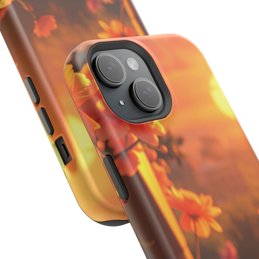 iPhone Garden Party Bloom Electric Art Slim Everyday Designer Case · iPhone Case
