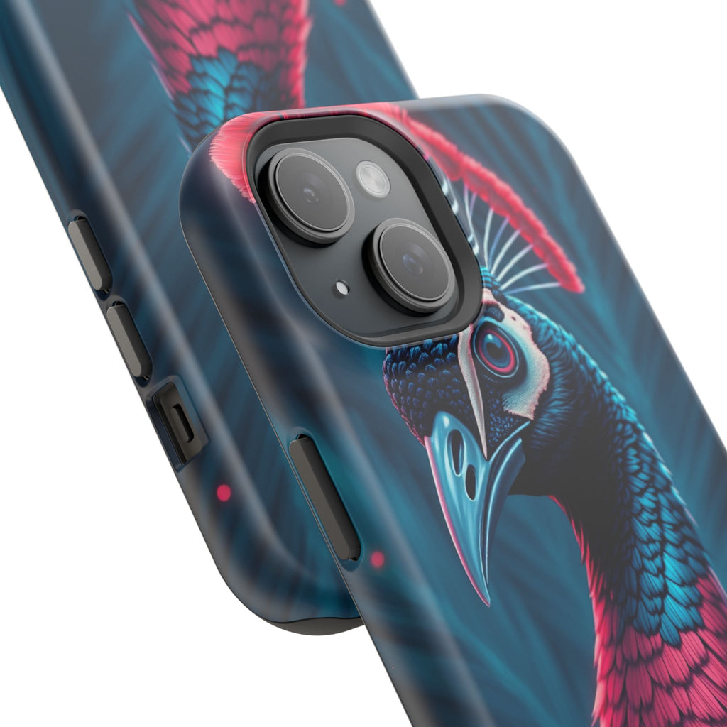 iPhone Nouveau Peacock Electric Art Slim Everyday Designer Case · iPhone Case