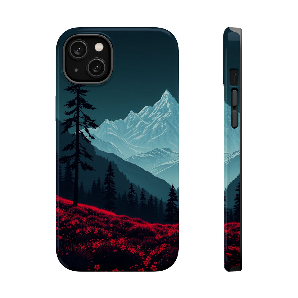iPhone Vibrant Alpine Meadow Design 17 Slim Everyday Designer Case · iPhone Case