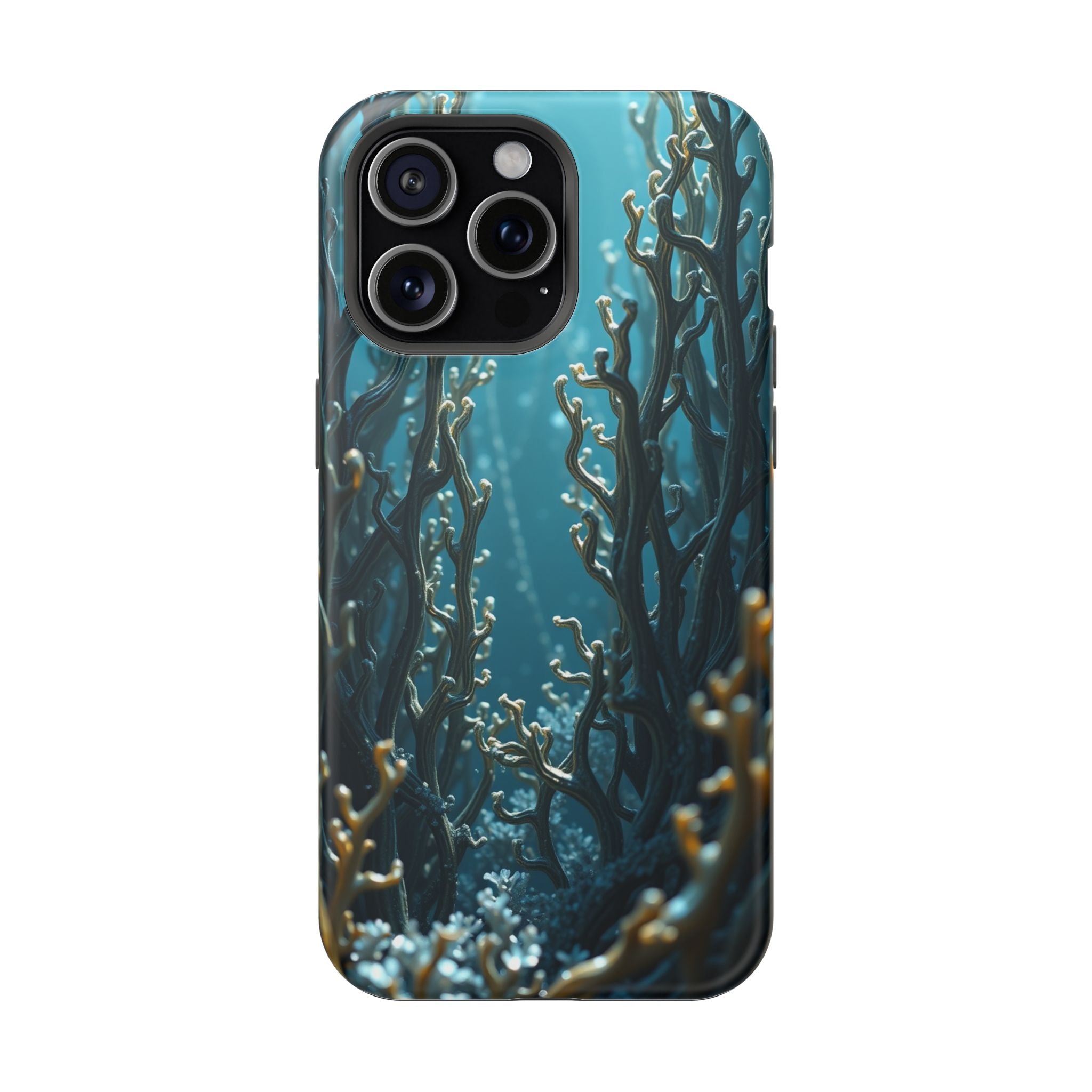 iPhone Midnight Blue And Silver Kelp Forest Slim iPhone Everyday · iPhone Case