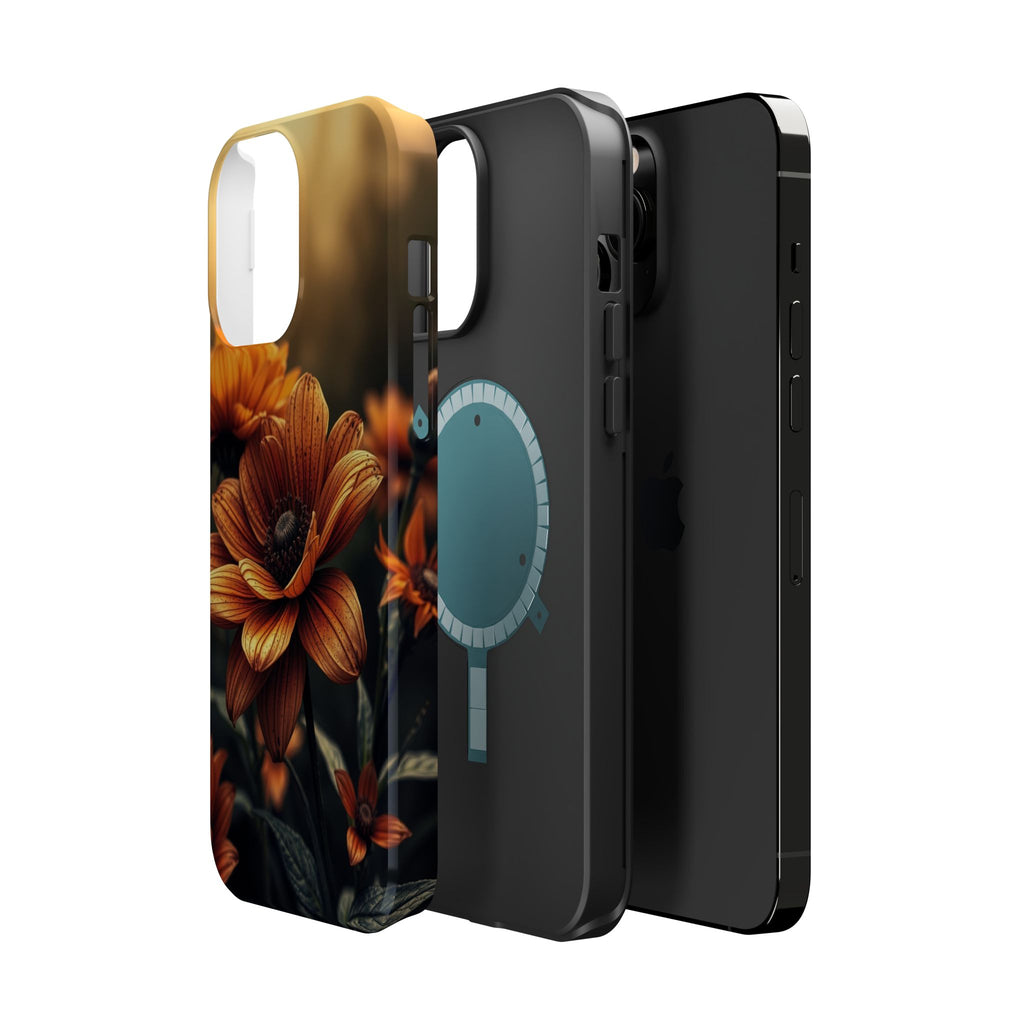 iPhone Radiant Floral Ombre Design Bold Modern Everyday Snap Case · iPhone Case