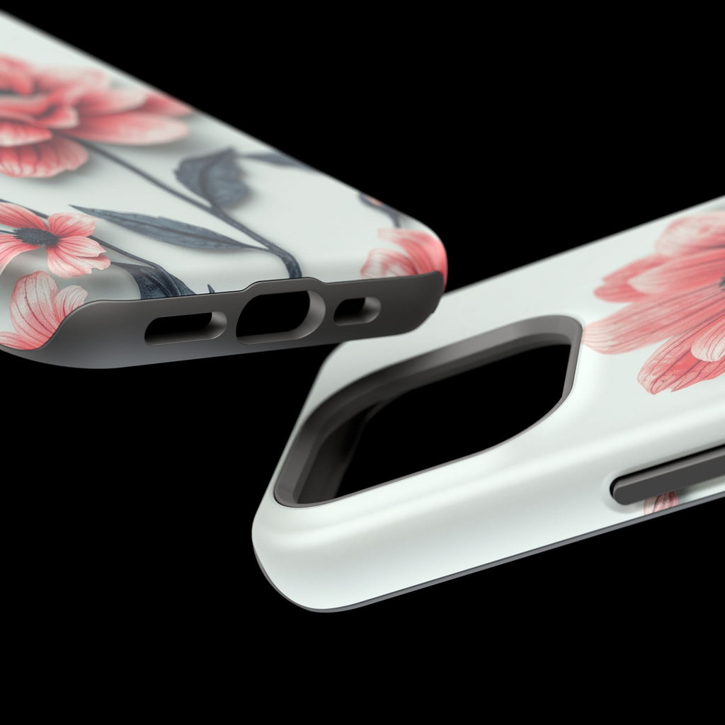 iPhone Dreamy Floral Ink Wash Design Slim Everyday iPhone 12 Designer · iPhone C
