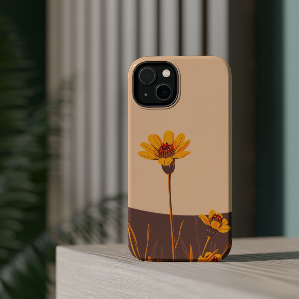 iPhone Serene Desert Flower Design Bold Modern Everyday Snap Case · iPhone Case