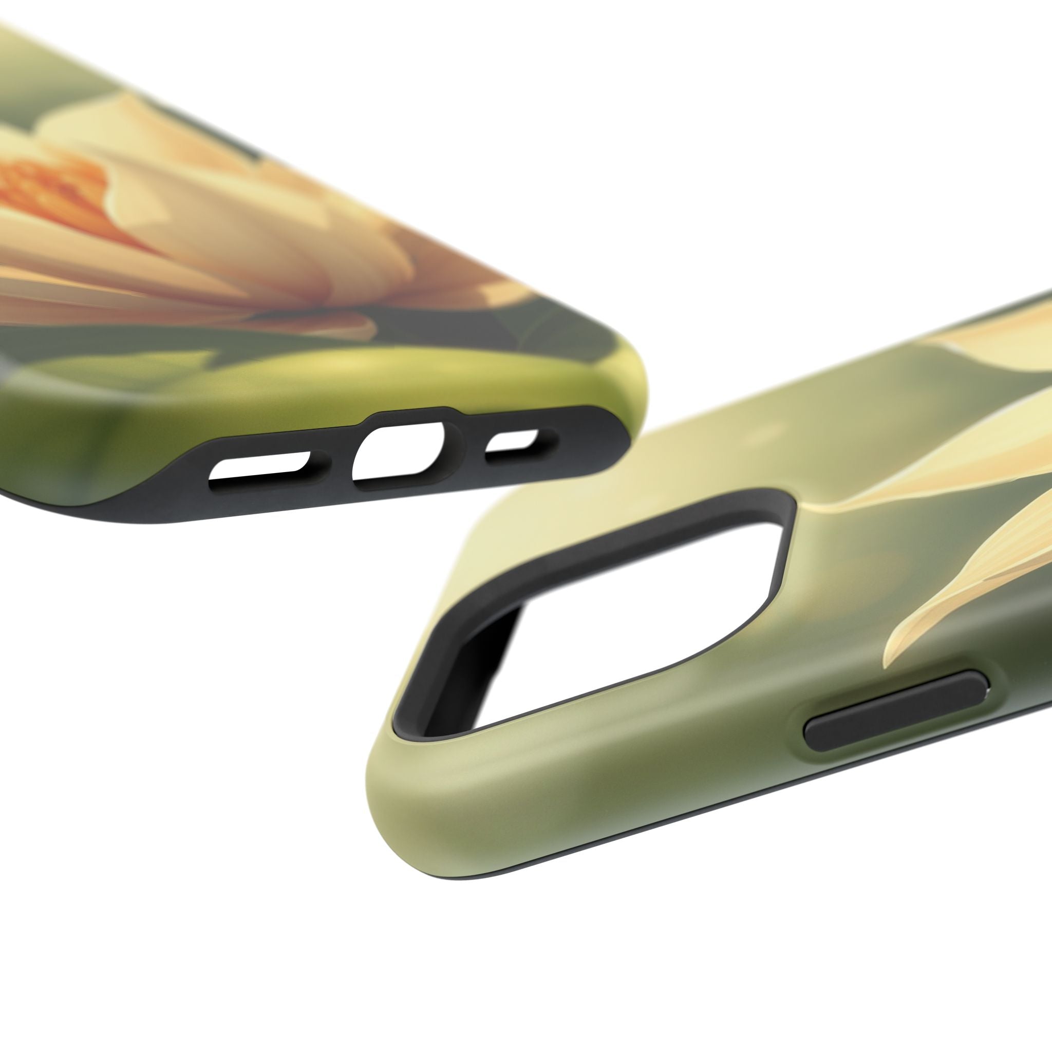 iPhone Bloom and Leaf Grunge Distressed Slim Everyday iPhone Designer · iPhone C