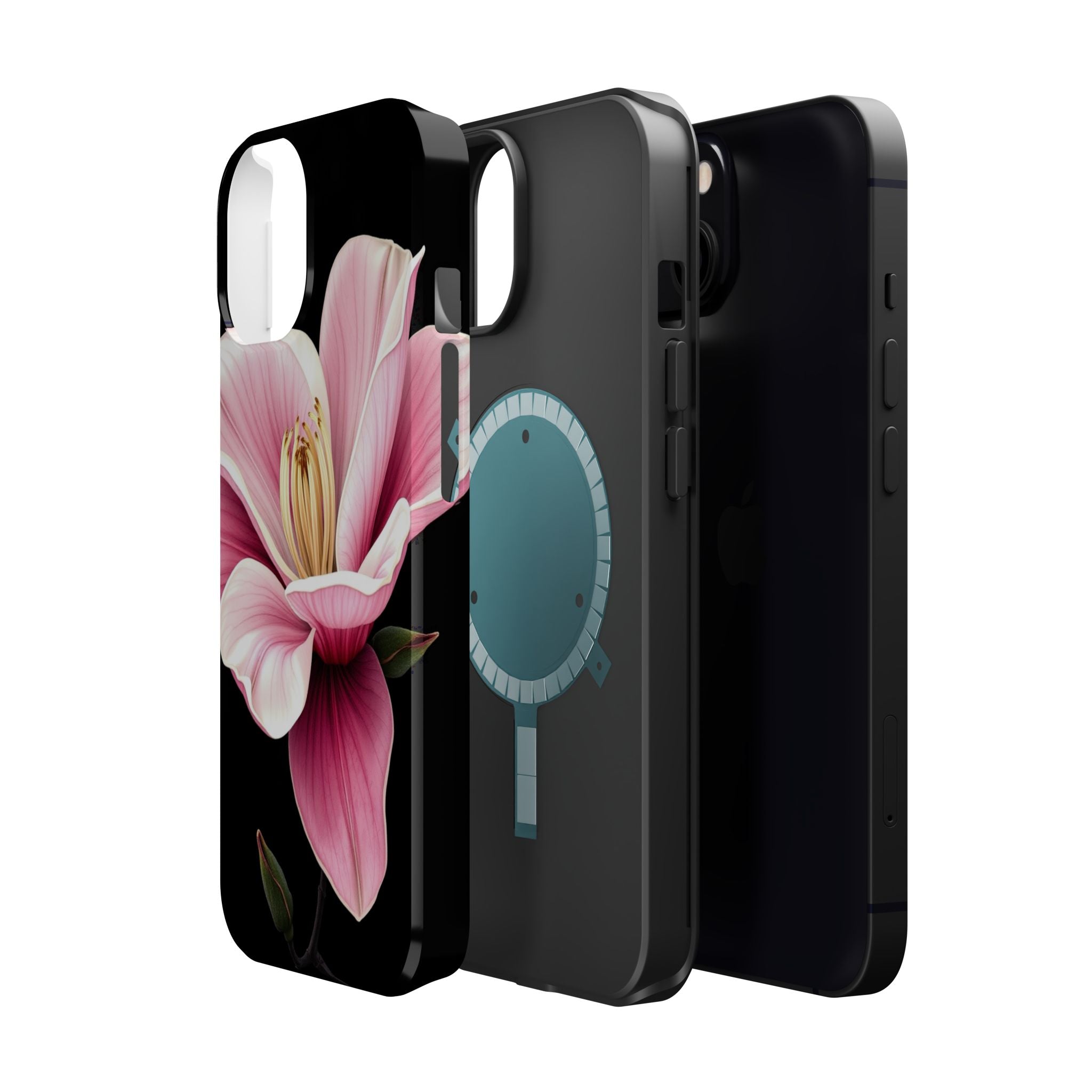 iPhone Magnolia Dream Dark Gothic Ink Slim Everyday Designer Case · iPhone Case