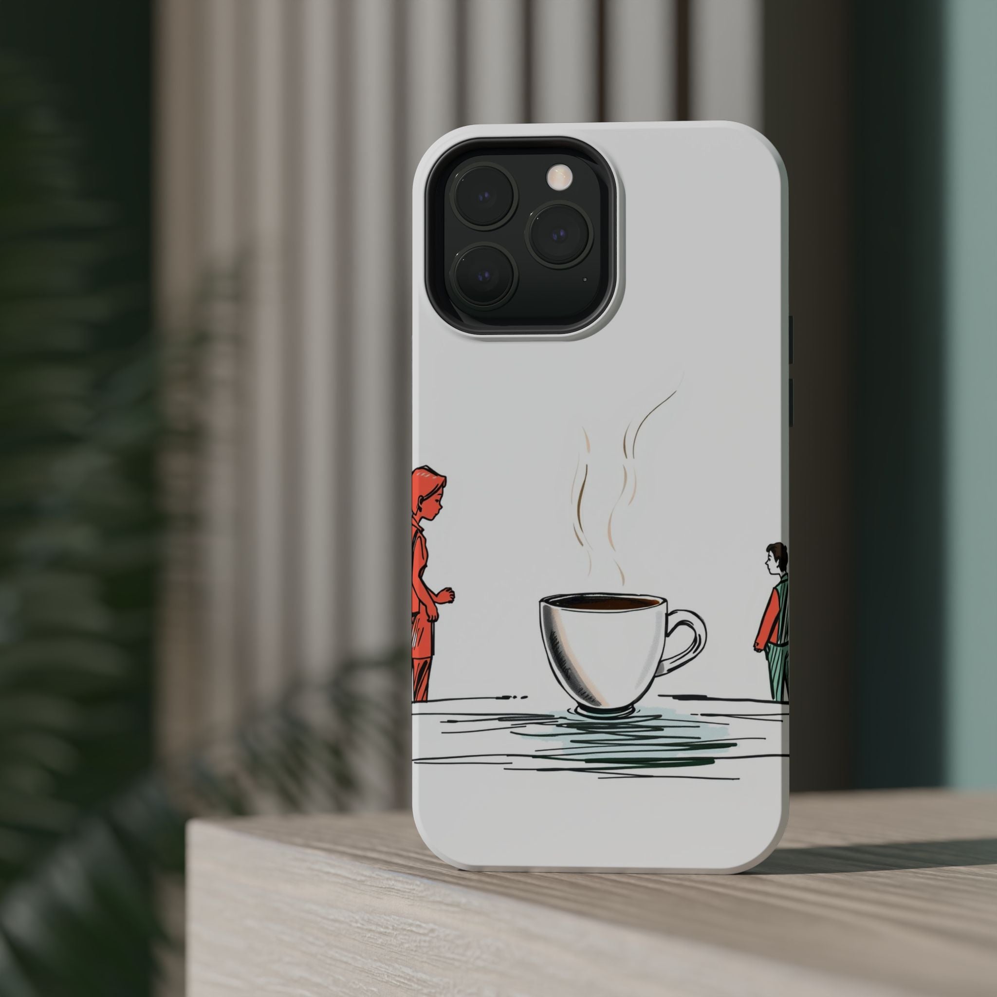 iPhone Coffee Before People Mystic Art Slim Everyday Designer Case · iPhone Case