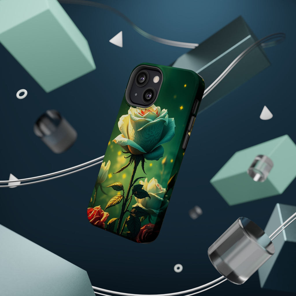 iPhone Earthy Rose Garden Design Bold Modern Everyday Snap Case · iPhone Case