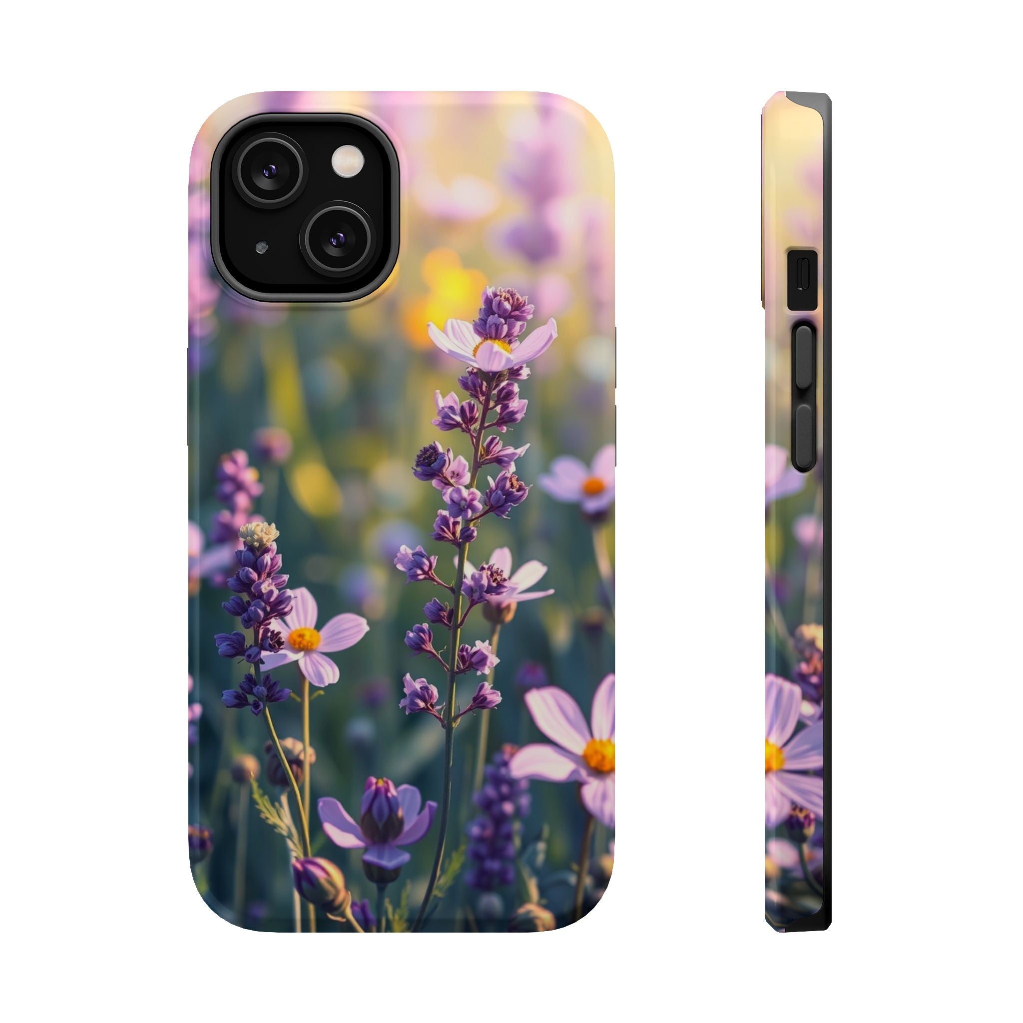 iPhone Lavender And Pearl Wildflower Field Slim iPhone Everyday · iPhone Case