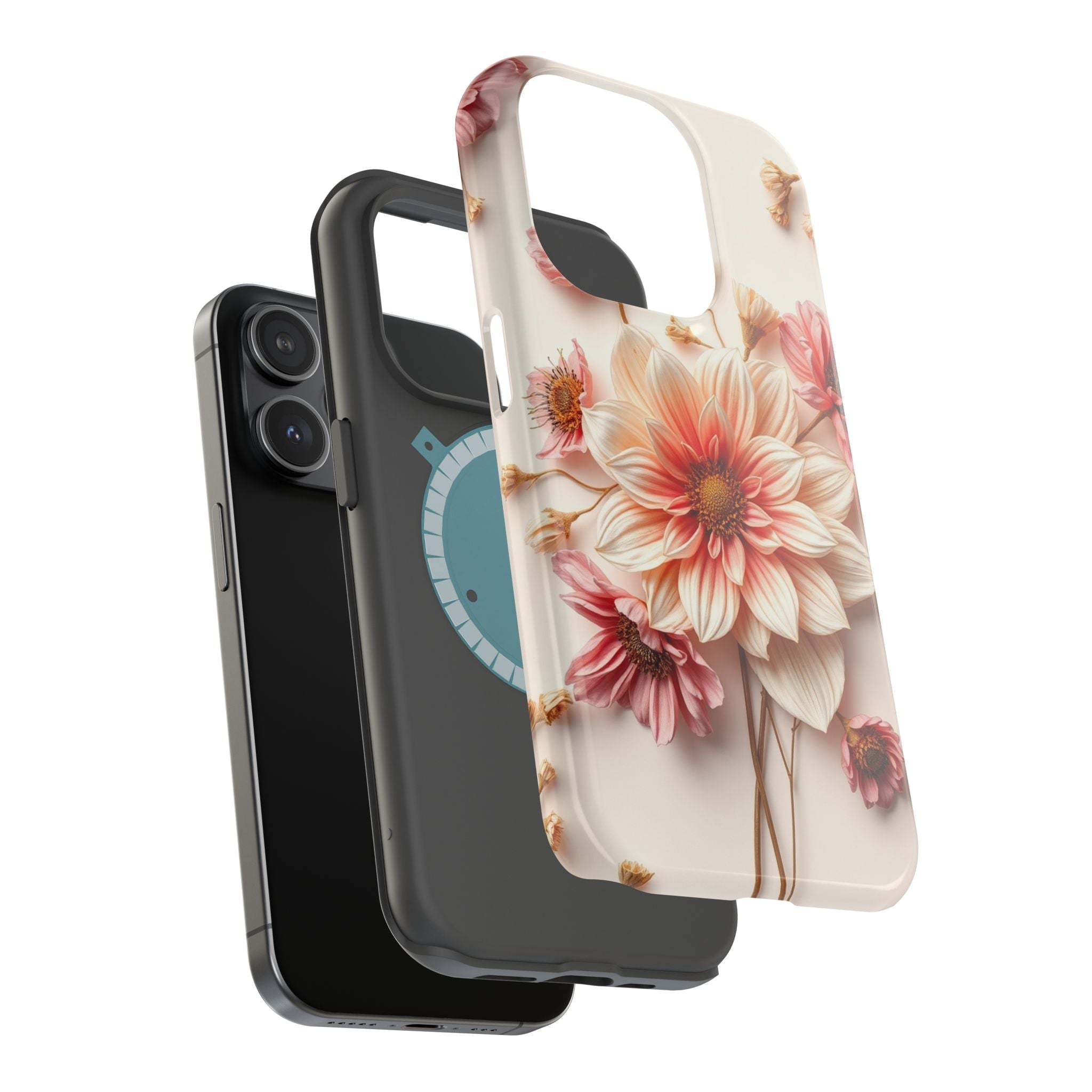 iPhone Dried Flower Flat Lay Enchanted Art Slim iPhone Everyday · iPhone Case