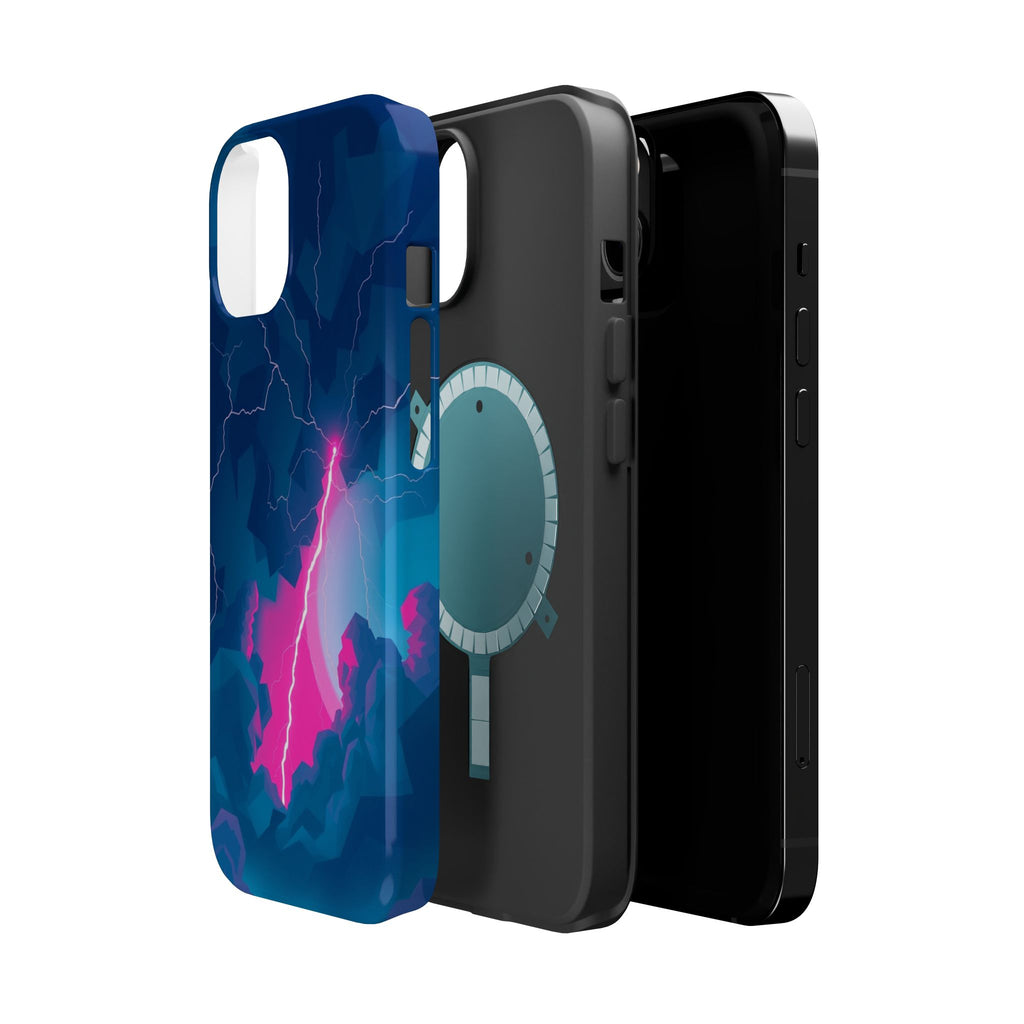 iPhone Thunderstorm Sky Abstract Geometric Slim iPhone Everyday · iPhone Case