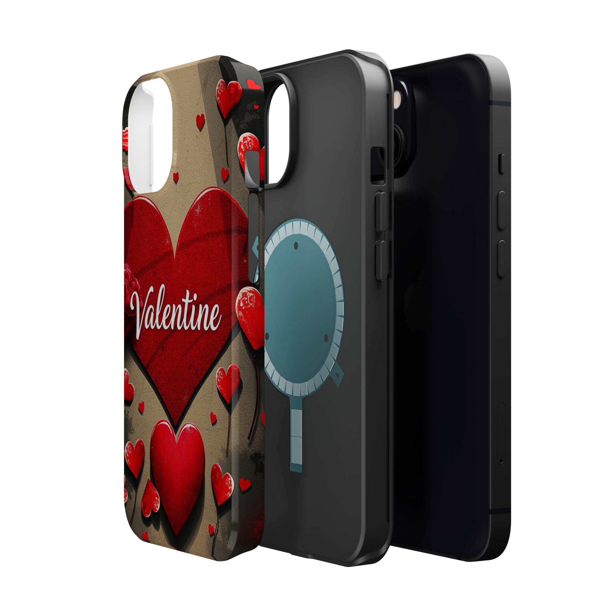 iPhone Serene Vintage Valentine Card Design Slim Everyday Designer Case · iPhone