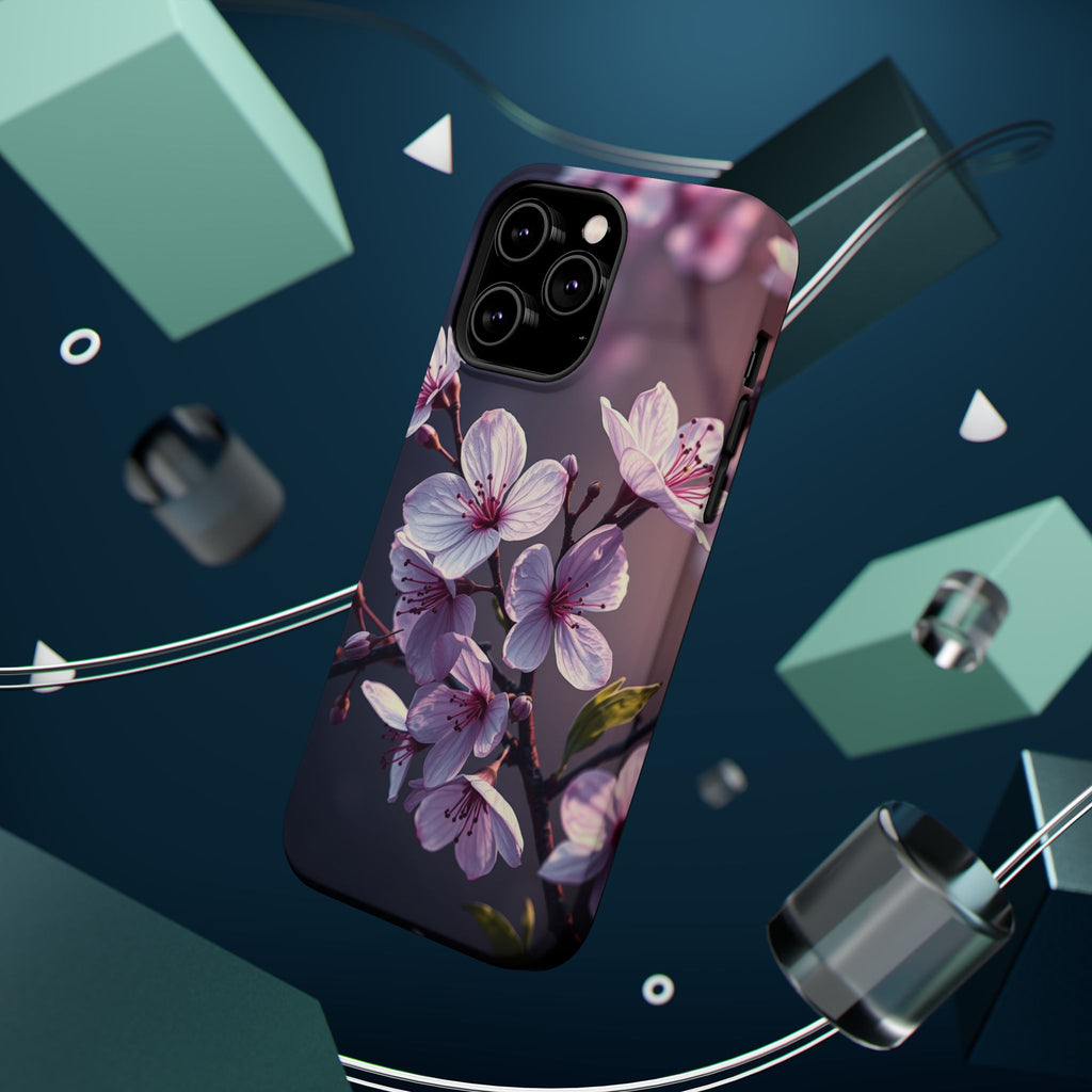 iPhone Cherry Blossom Enchanted Art Artistic Everyday Cas Slim Snap Case · iPhon