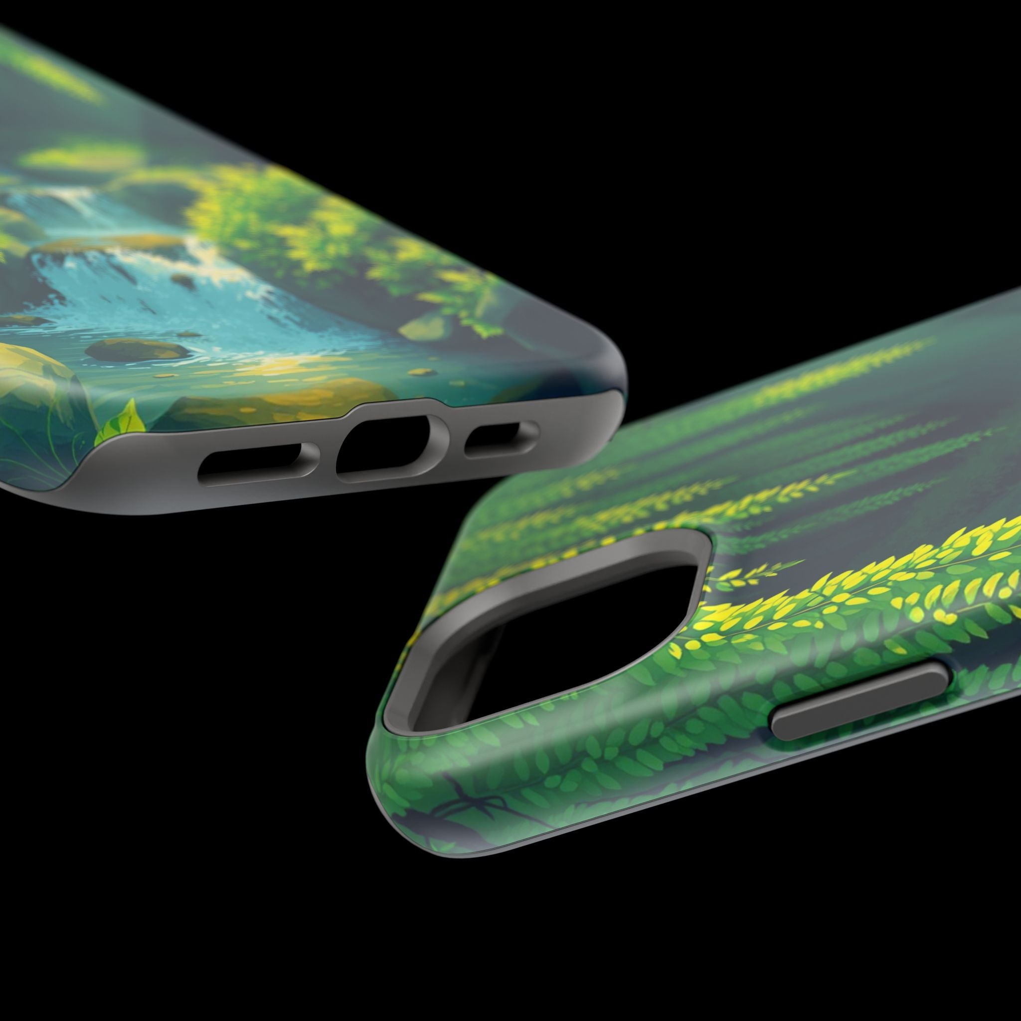 iPhone Earthy Wisteria Cascade Design Slim Everyday iPhone 13 Designer · iPhone