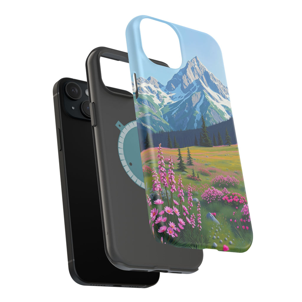 iPhone Earthy Alpine Meadow Design Bold Modern Everyday Snap Case · iPhone Case