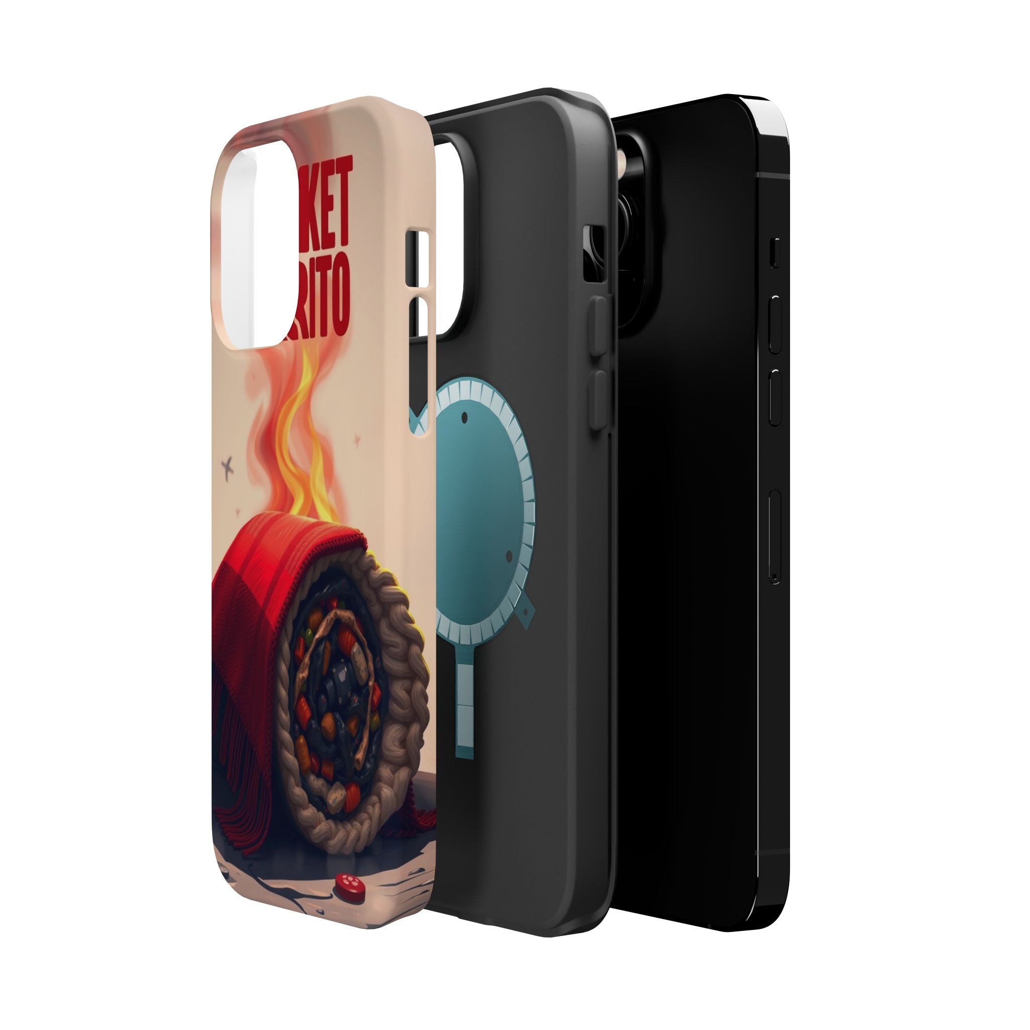 iPhone Serene Blanket Burrito Design Slim Everyday Designer Case · iPhone Case