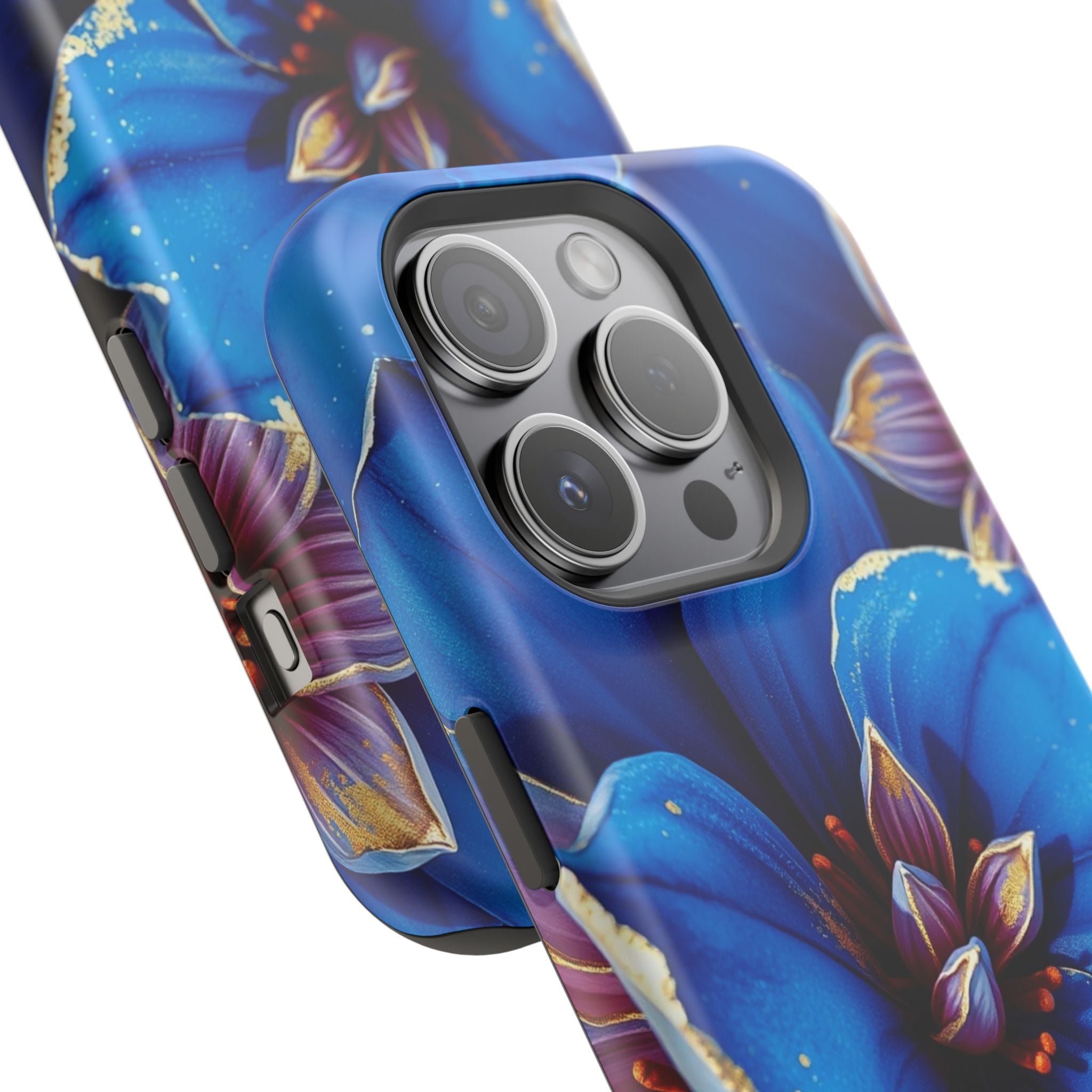 iPhone Floral Gold Foil Serene Design Slim Snap Case Ga · iPhone Case