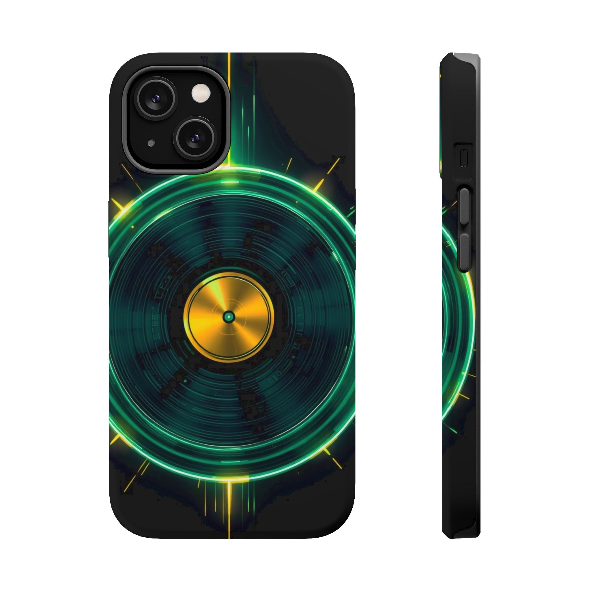 iPhone Dreamy Record Vinyl Spin Design Slim Everyday Designer Case · iPhone Case