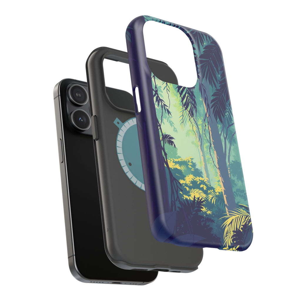 iPhone Mint And Blush Rainforest Canopy Slim Everyday iPhone Designer · iPhone C