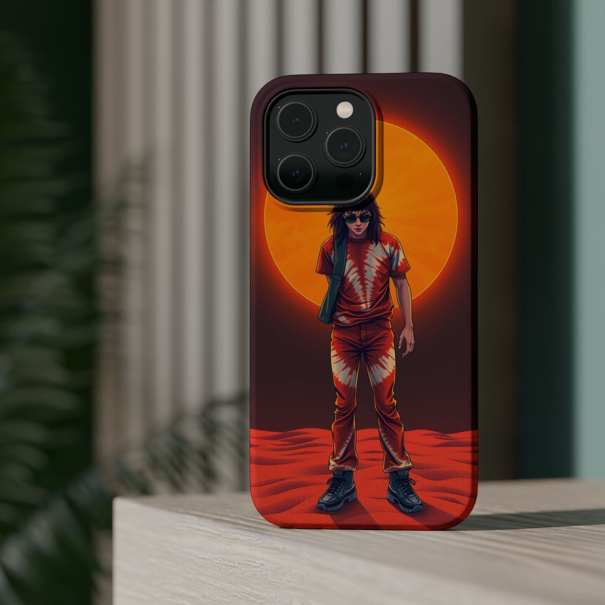 iPhone Tie-Dye 60s Enchanted Art Bold Modern Everyday Snap Case · iPhone Case