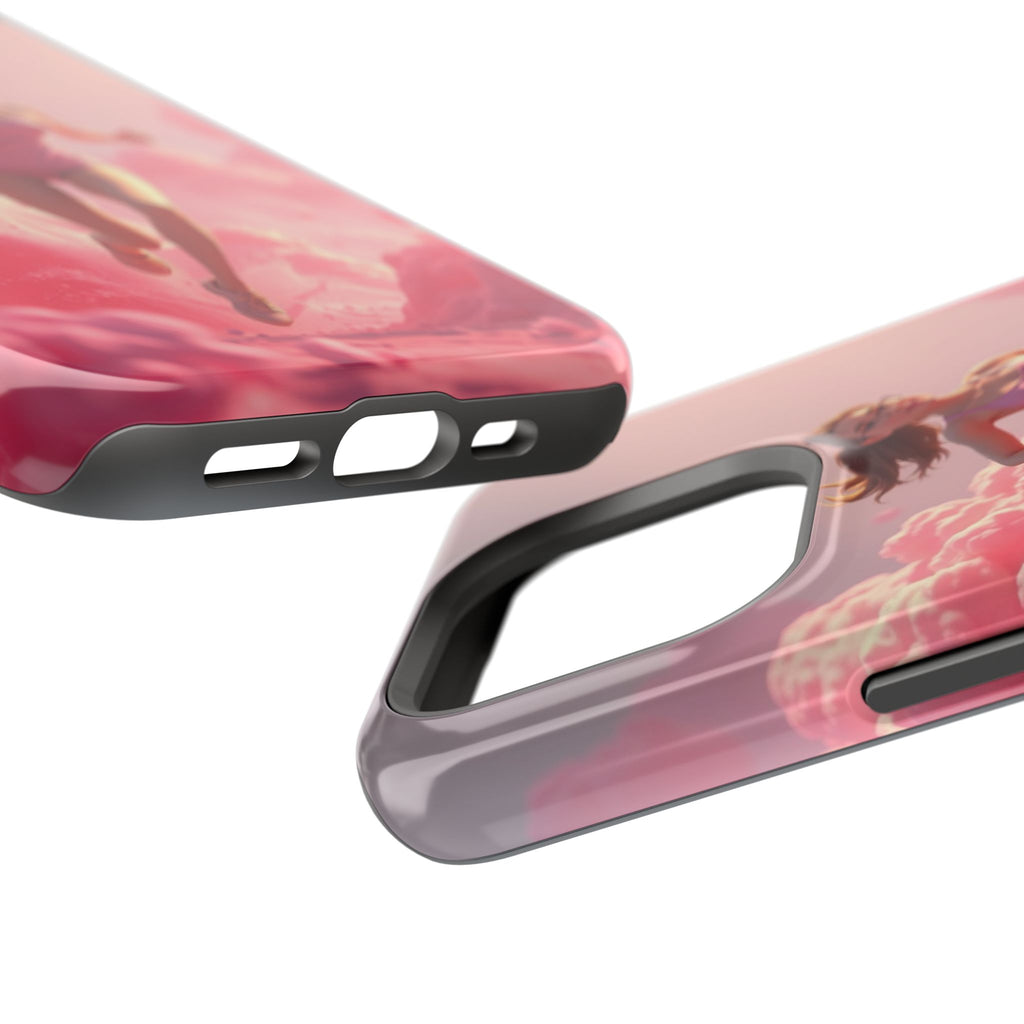iPhone on Fumes 3D Digital Bold Modern Everyday Snap Case · iPhone Case