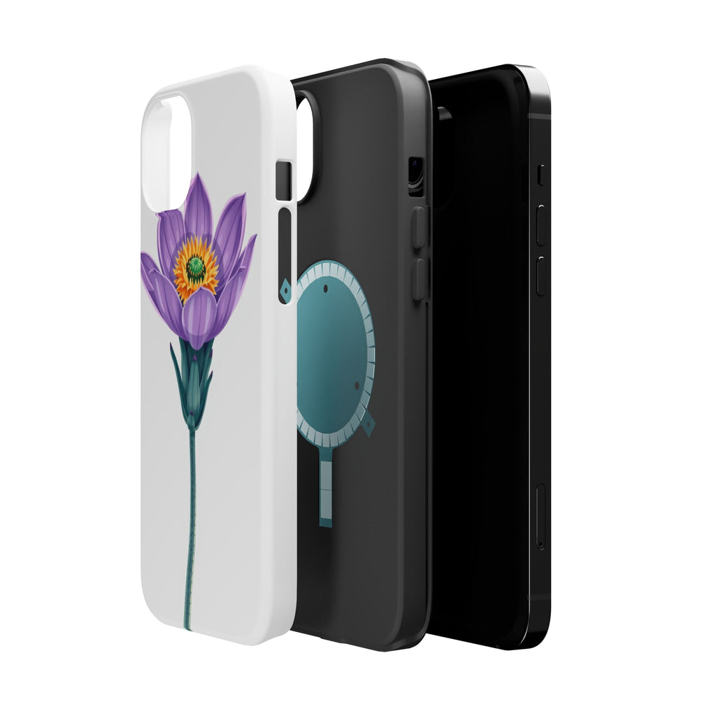 iPhone Indigo And Violet Desert Flower Slim Everyday Designer Case · iPhone Case