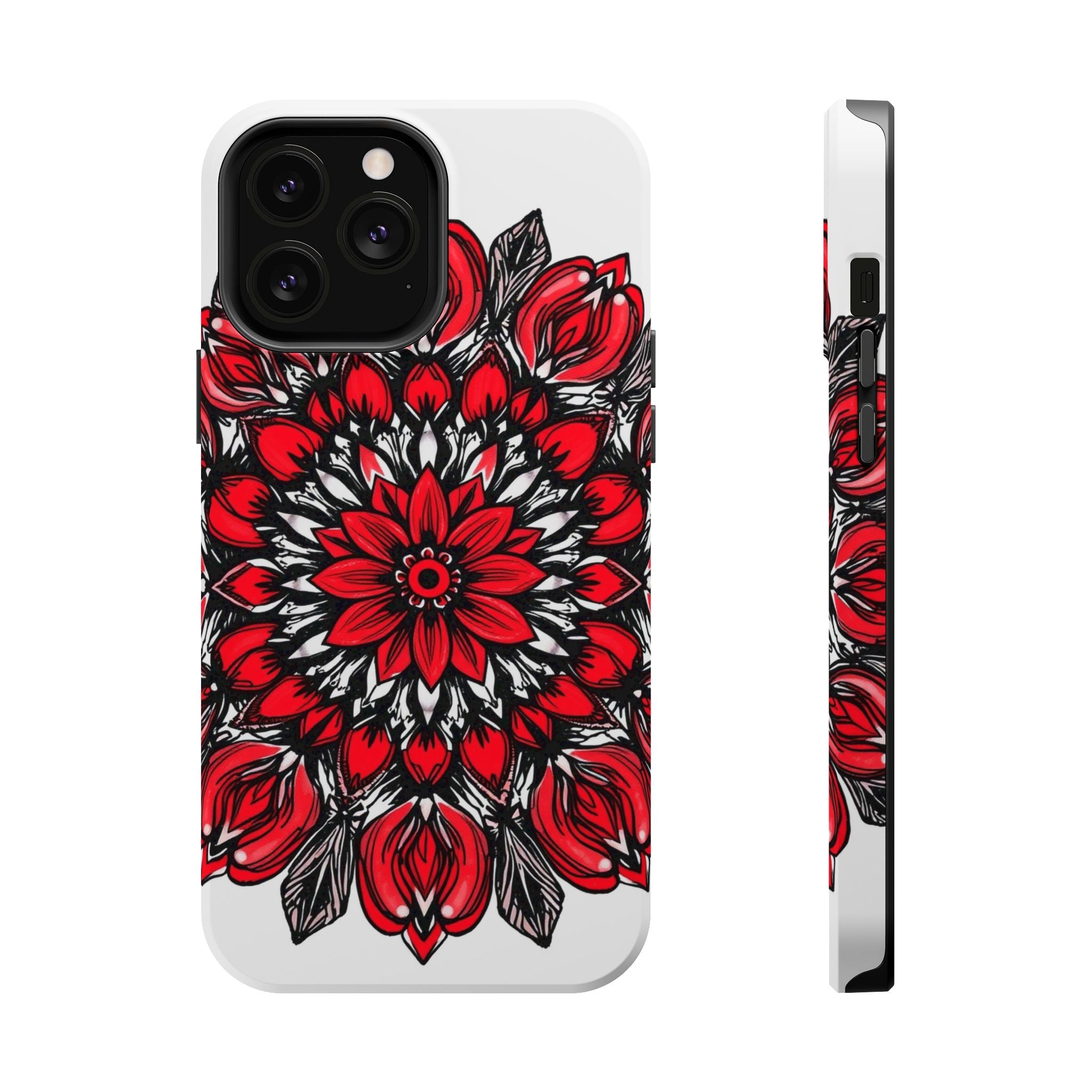 iPhone Floral Mandala Hand-Drawn Sketch Slim Everyday iPhone Designer · iPhone C