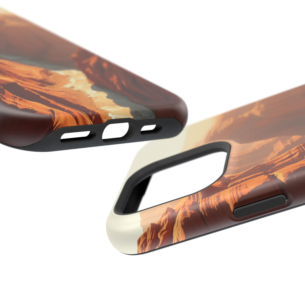 iPhone Vibrant River Canyon Design Bold Modern Everyday Snap Case · iPhone Case