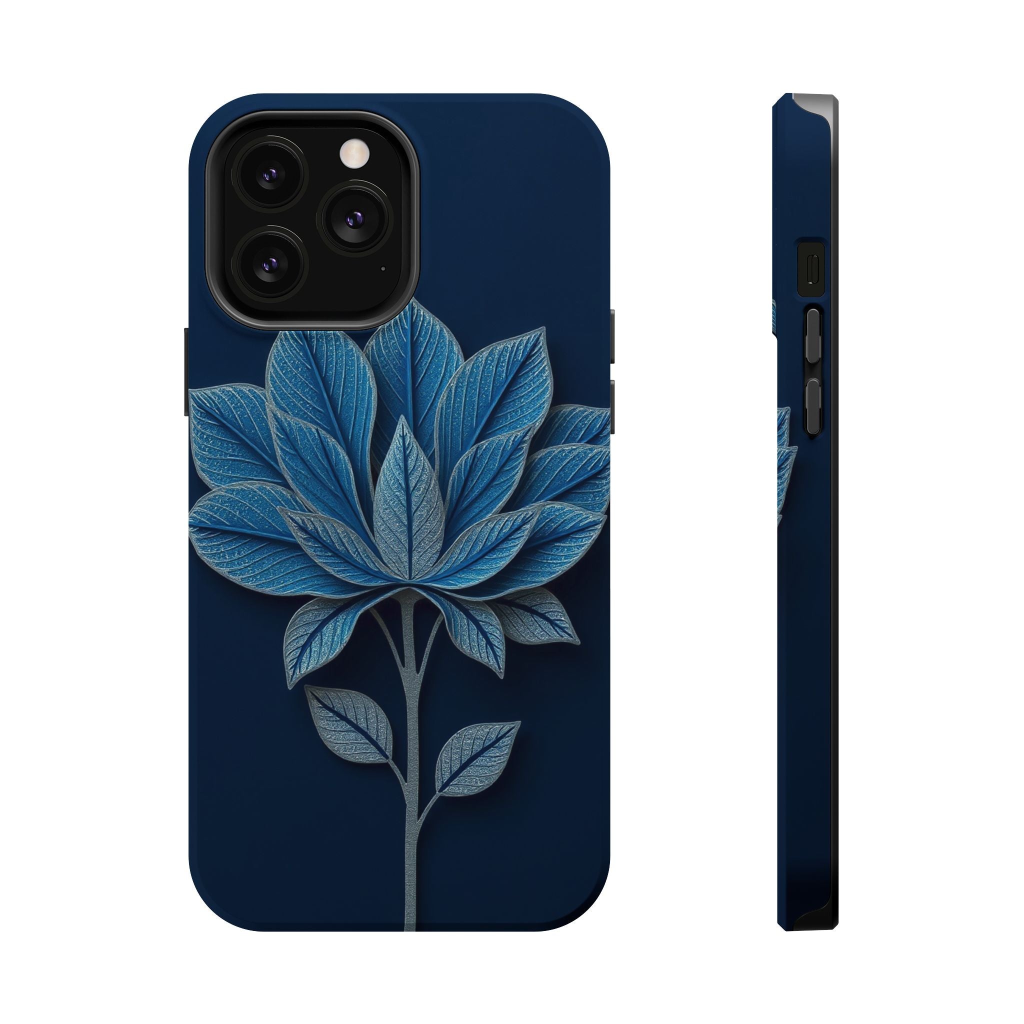 iPhone Night Bloomer Paper Cut Art Bold Modern Everyday Snap Case · iPhone Case