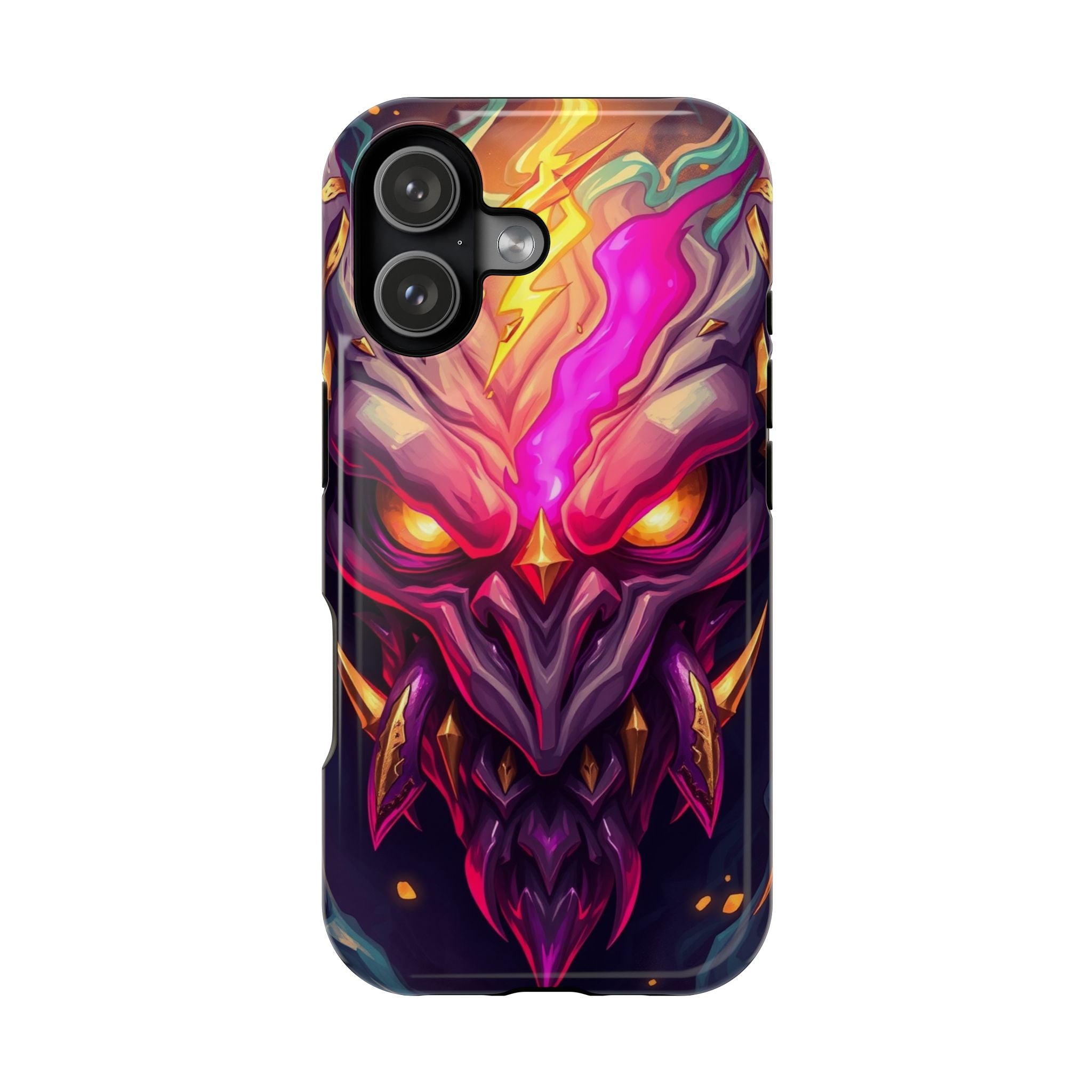 iPhone Chaos Goblin Energy Gold Foil Luxury Slim Everyday Designer Case · iPhone