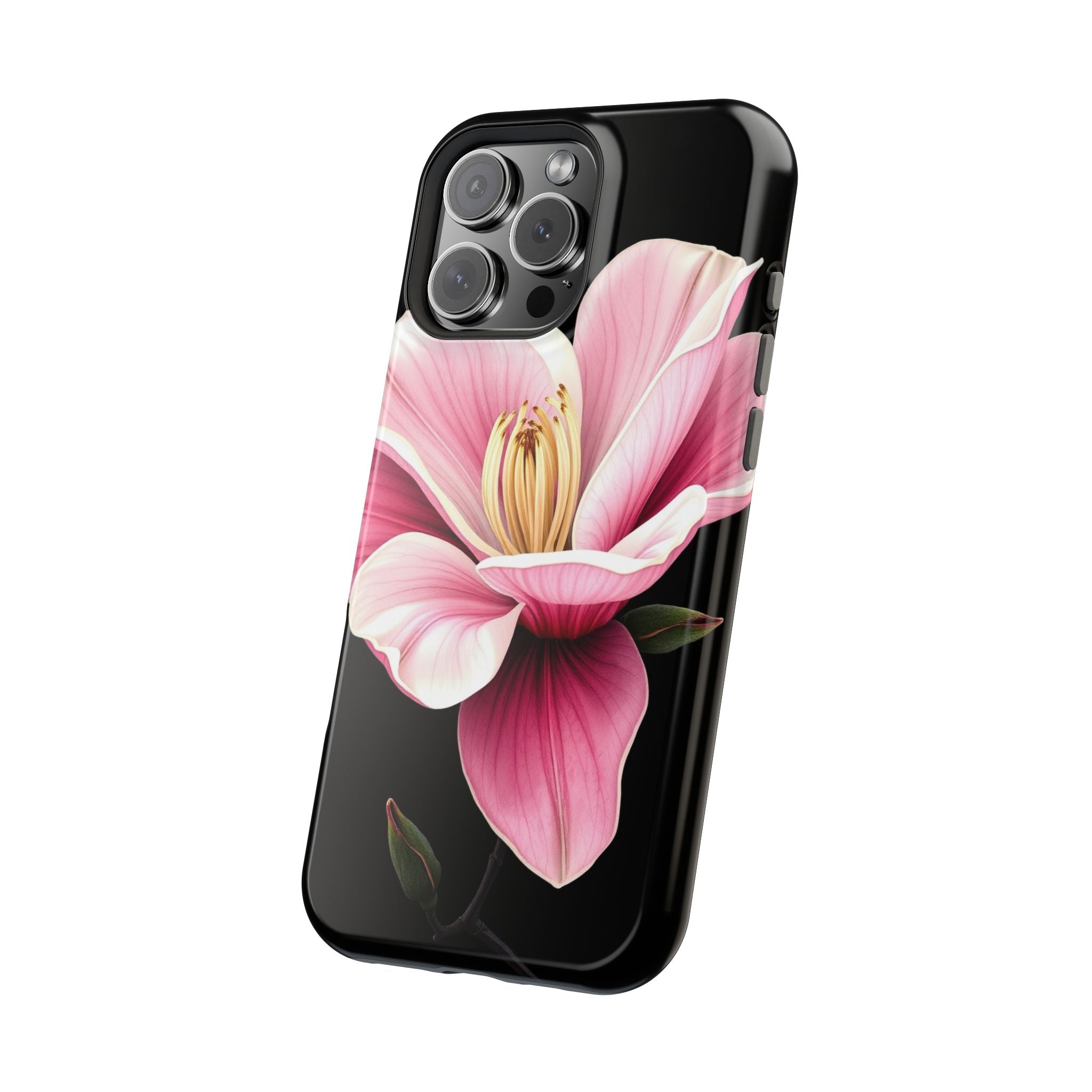 iPhone Magnolia Dream Dark Gothic Ink Slim Everyday Designer Case · iPhone Case