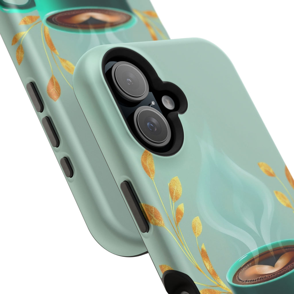 iPhone Radiant Emotional Support Coffee Design Soft Finish Everyday Case · iPhon