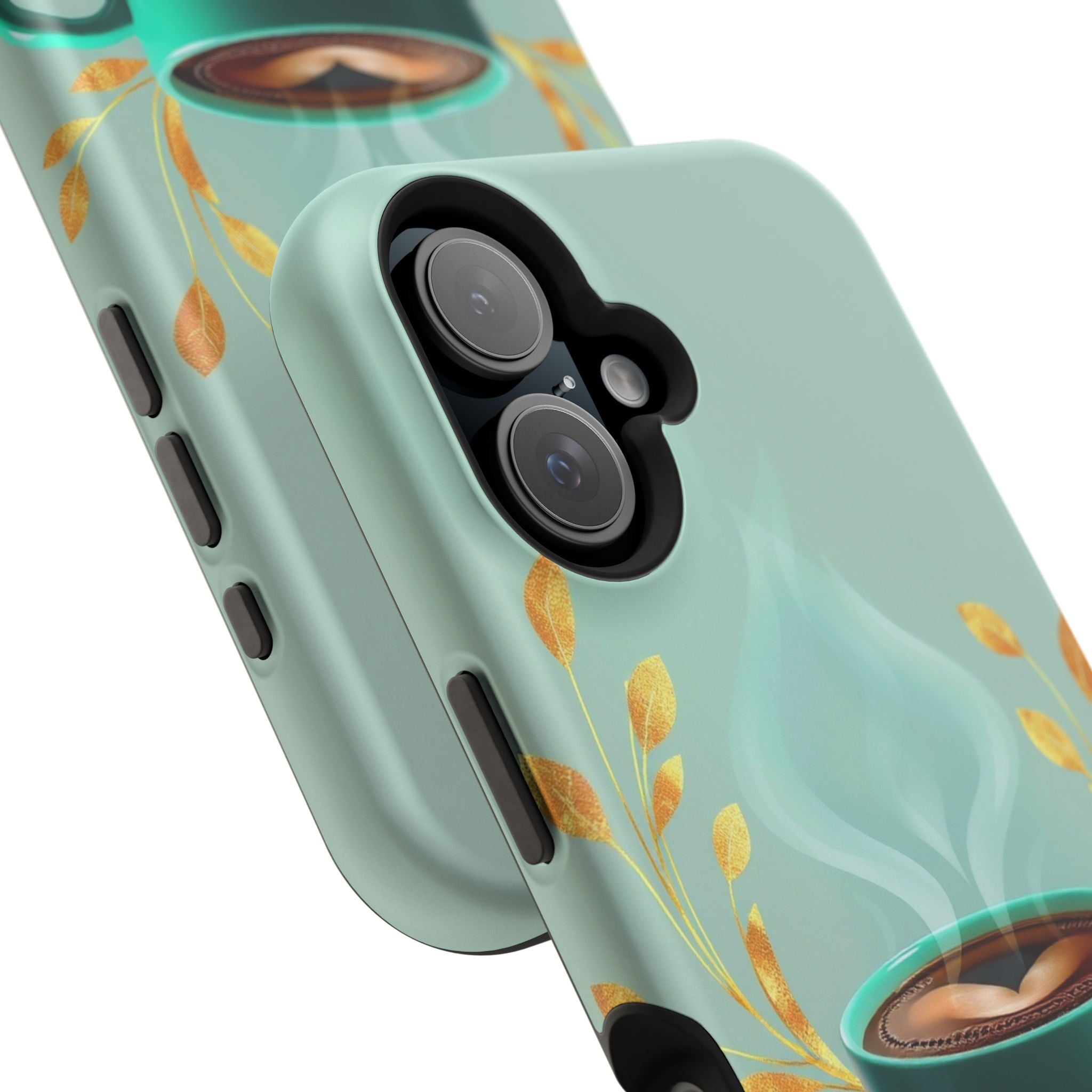 iPhone Radiant Emotional Support Coffee Design Soft Finish Everyday Case · iPhon