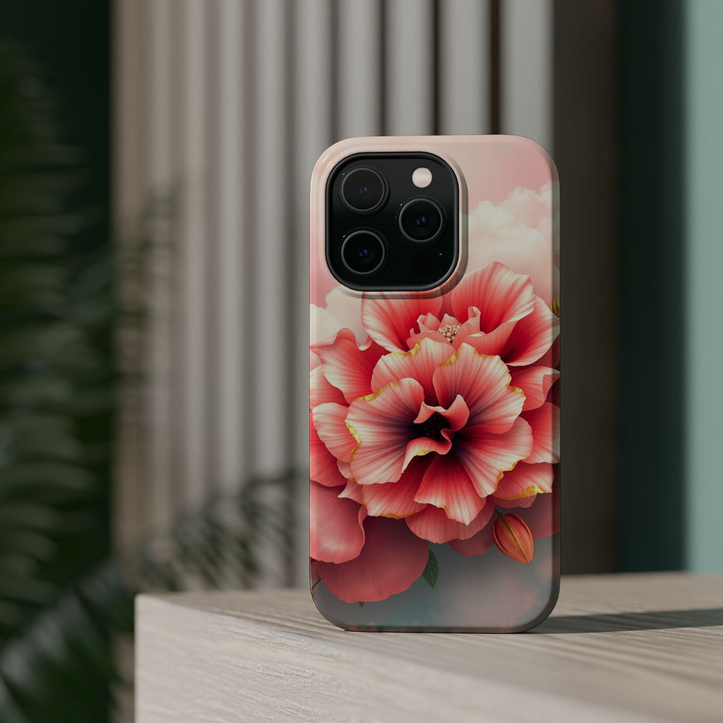 iPhone Pastel Floral Cloud Gold Foil Luxury Slim iPhone Everyday · iPhone Case