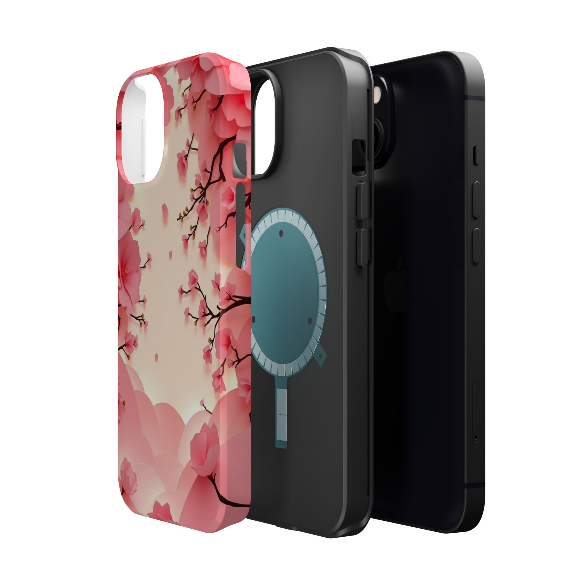 iPhone Petal Storm Electric Art 12 Bold Modern Everyday Snap Case · iPhone Case