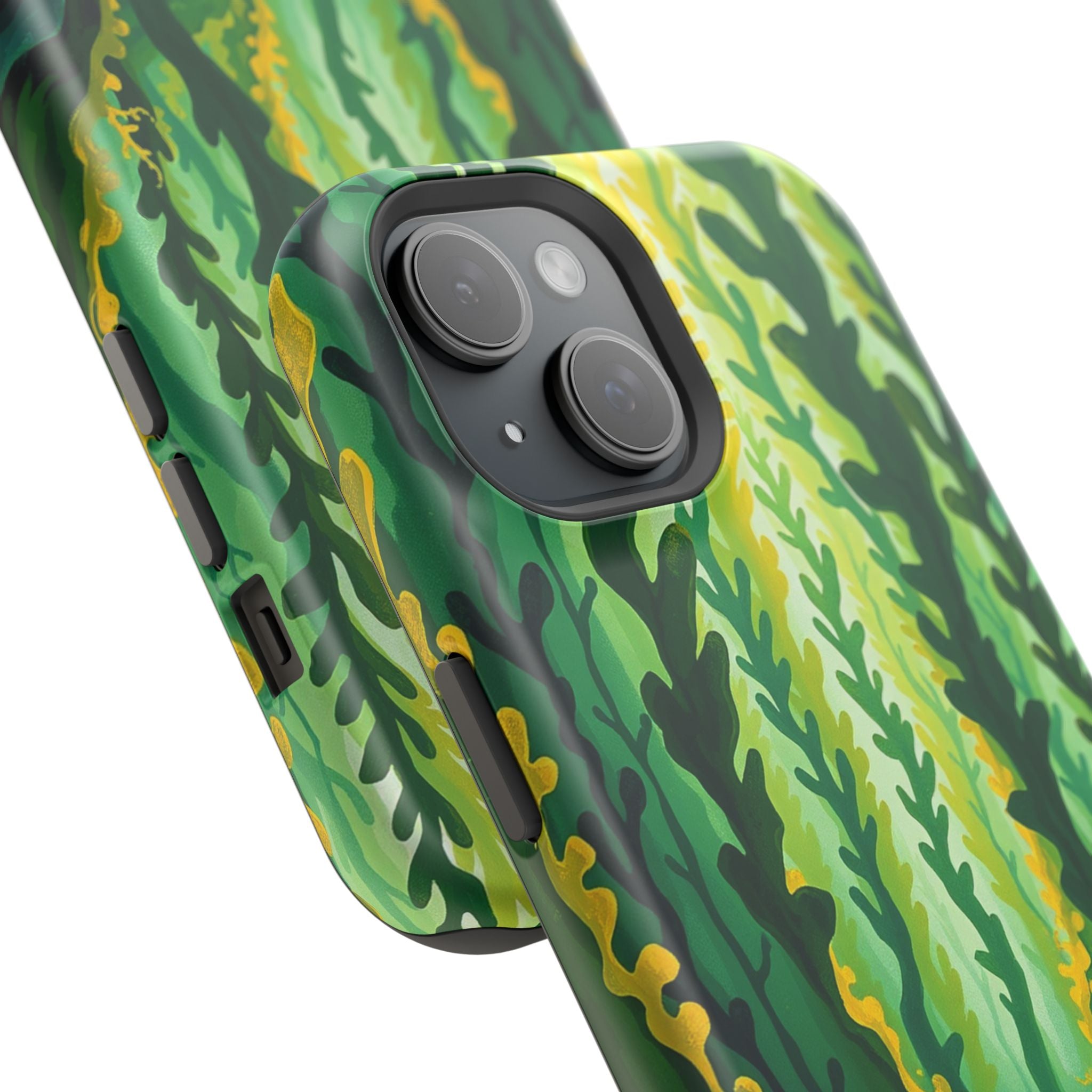 iPhone Kelp Forest Oil Painting Impressionist Slim iPhone Everyday · iPhone Case