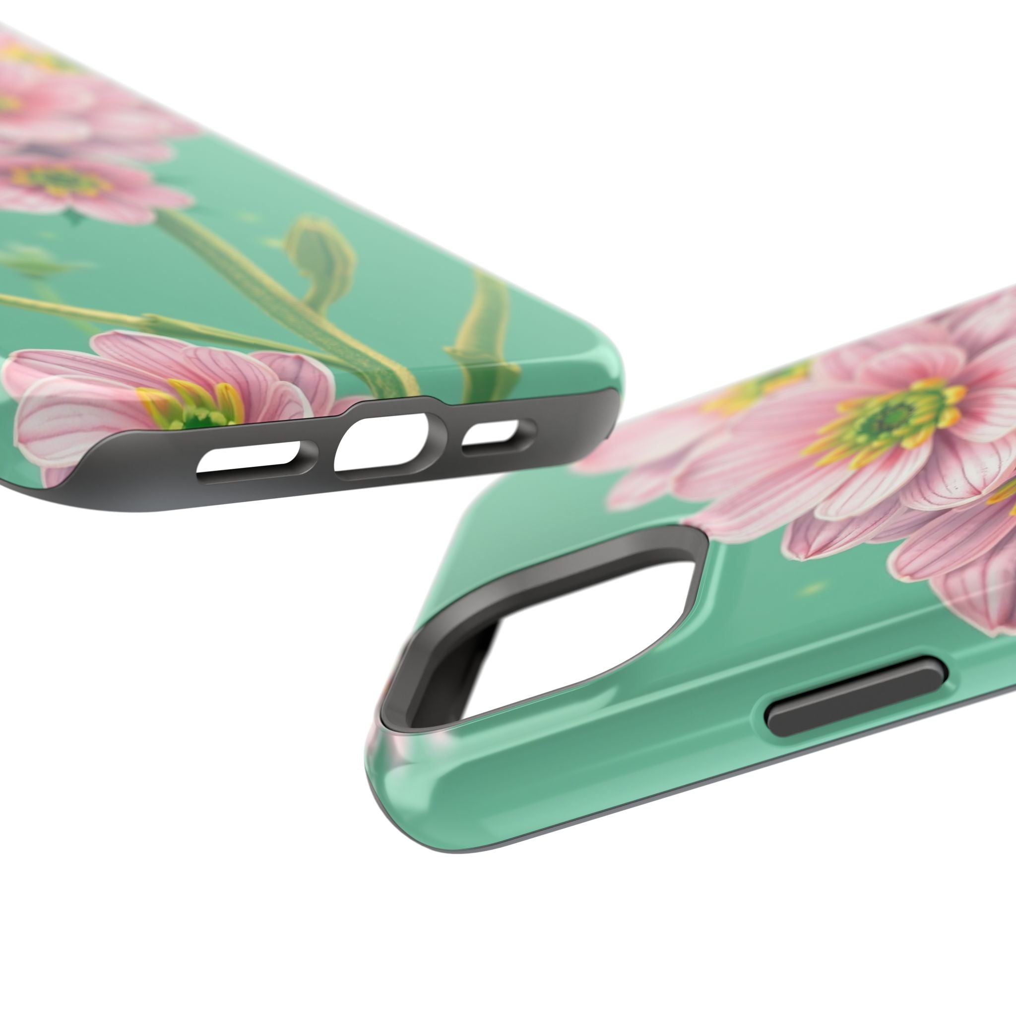 iPhone Vibrant Ranunculus Stack Design Slim Everyday Designer Case · iPhone Case
